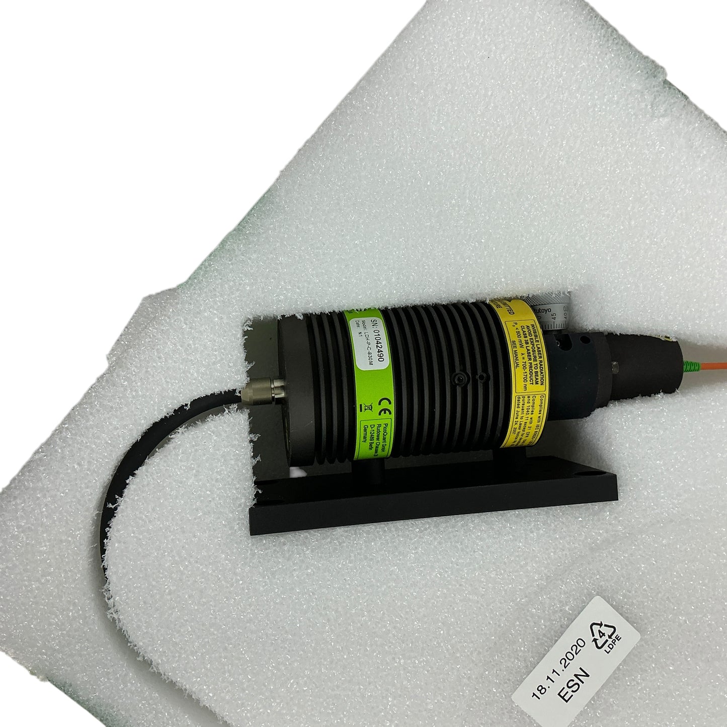 PicoQuant LDH-P-C-830M Picosecond Laser Diode Head - New Open Box