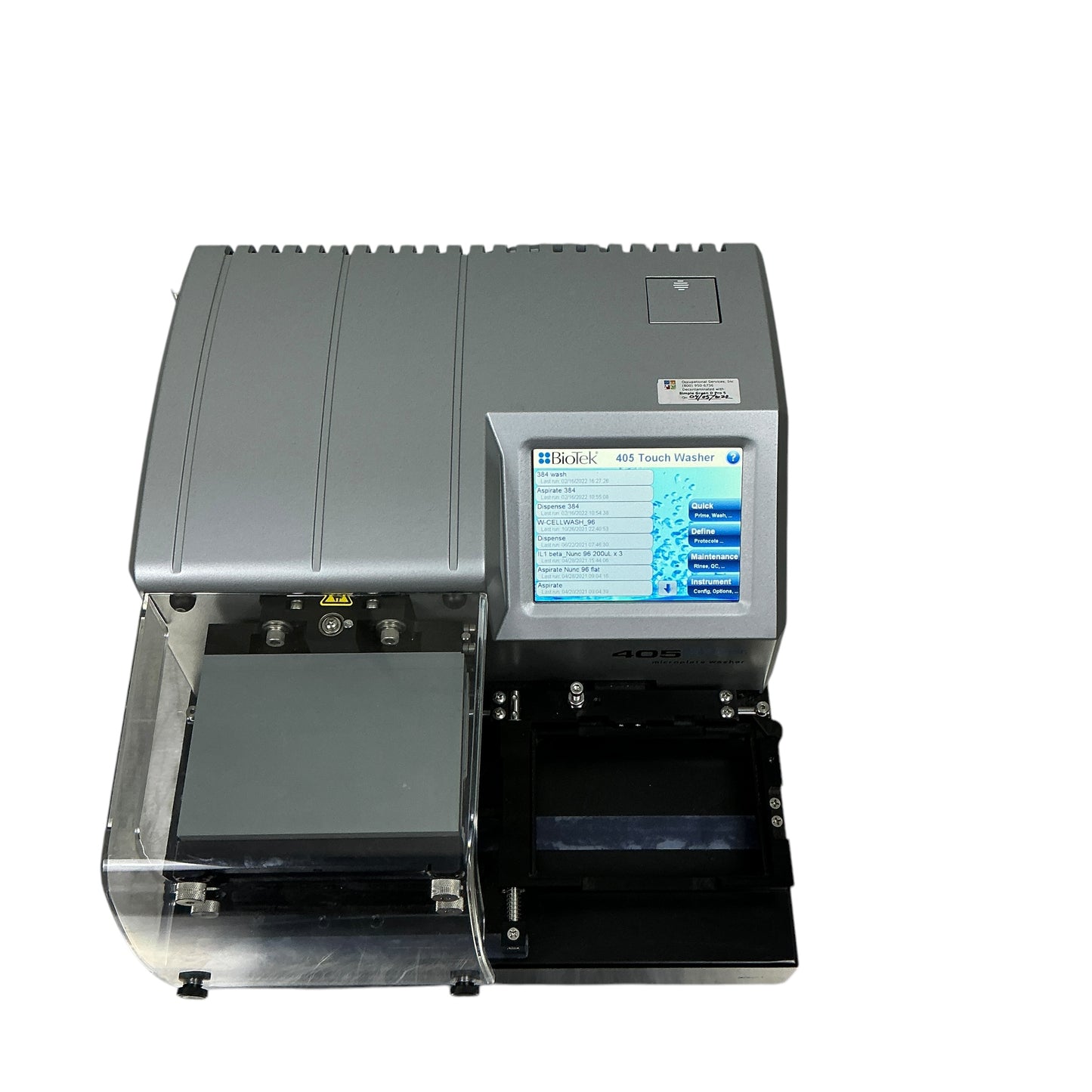 BioTek 405 Select Touch Microplate Washer 405TSUS