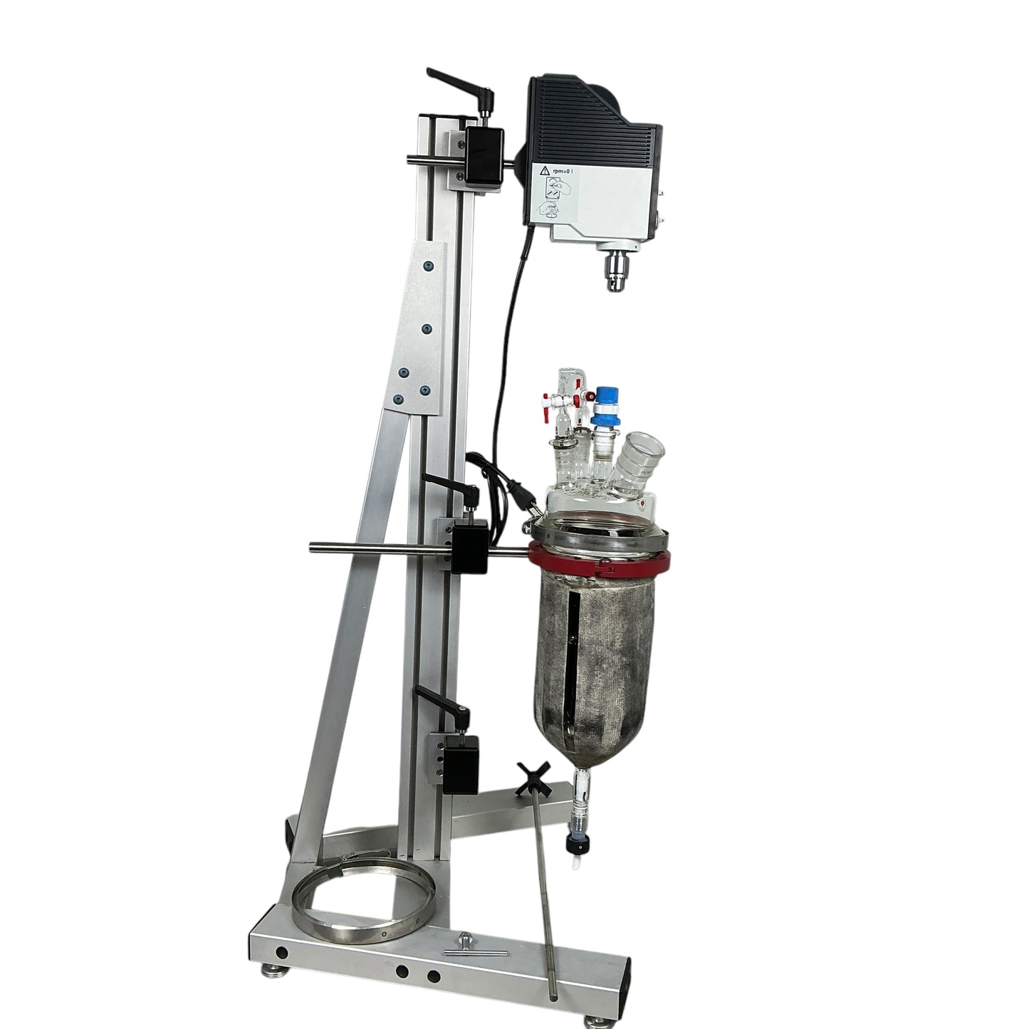Ace Glass Instatherm Reaction Vessel with Stand & Heidolph RZR 2041