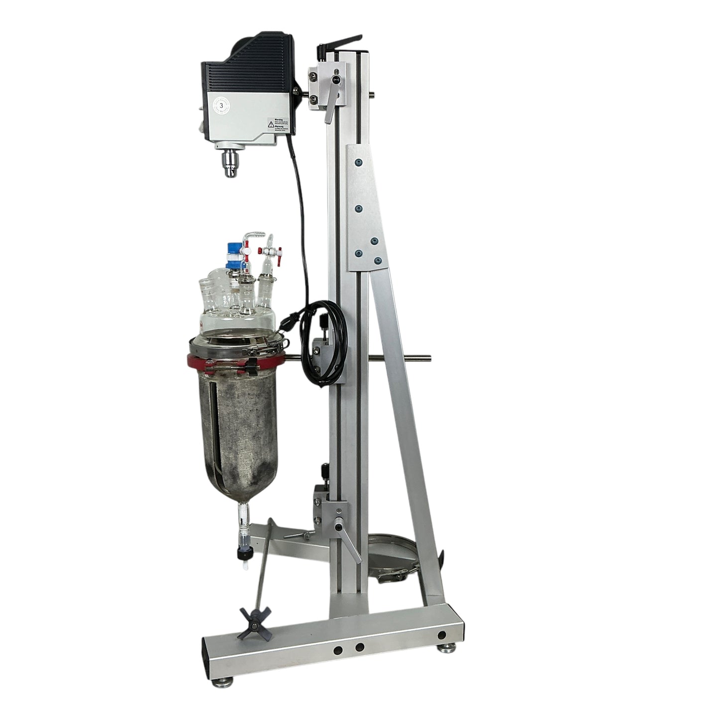 Ace Glass Instatherm Reaction Vessel with Stand & Heidolph RZR 2041