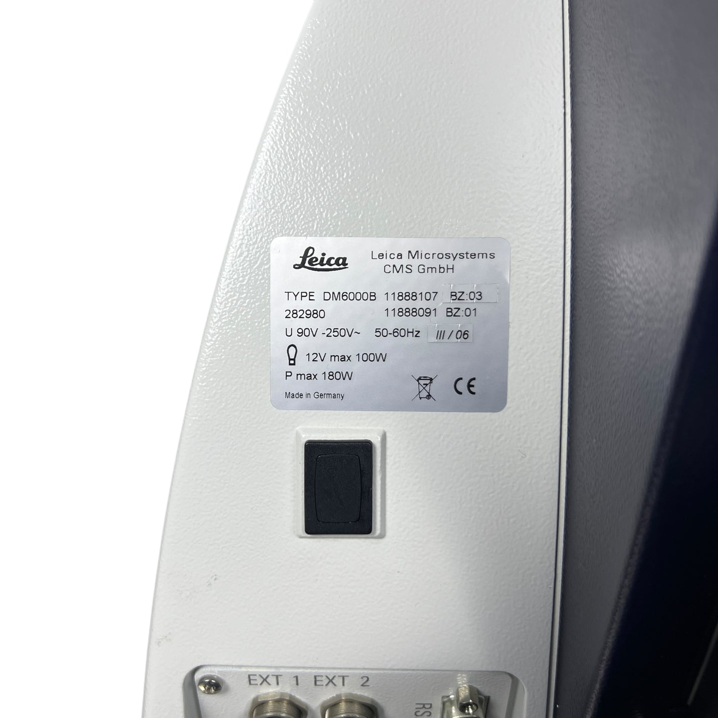 Leica DM6000B Fully Automated Microscope