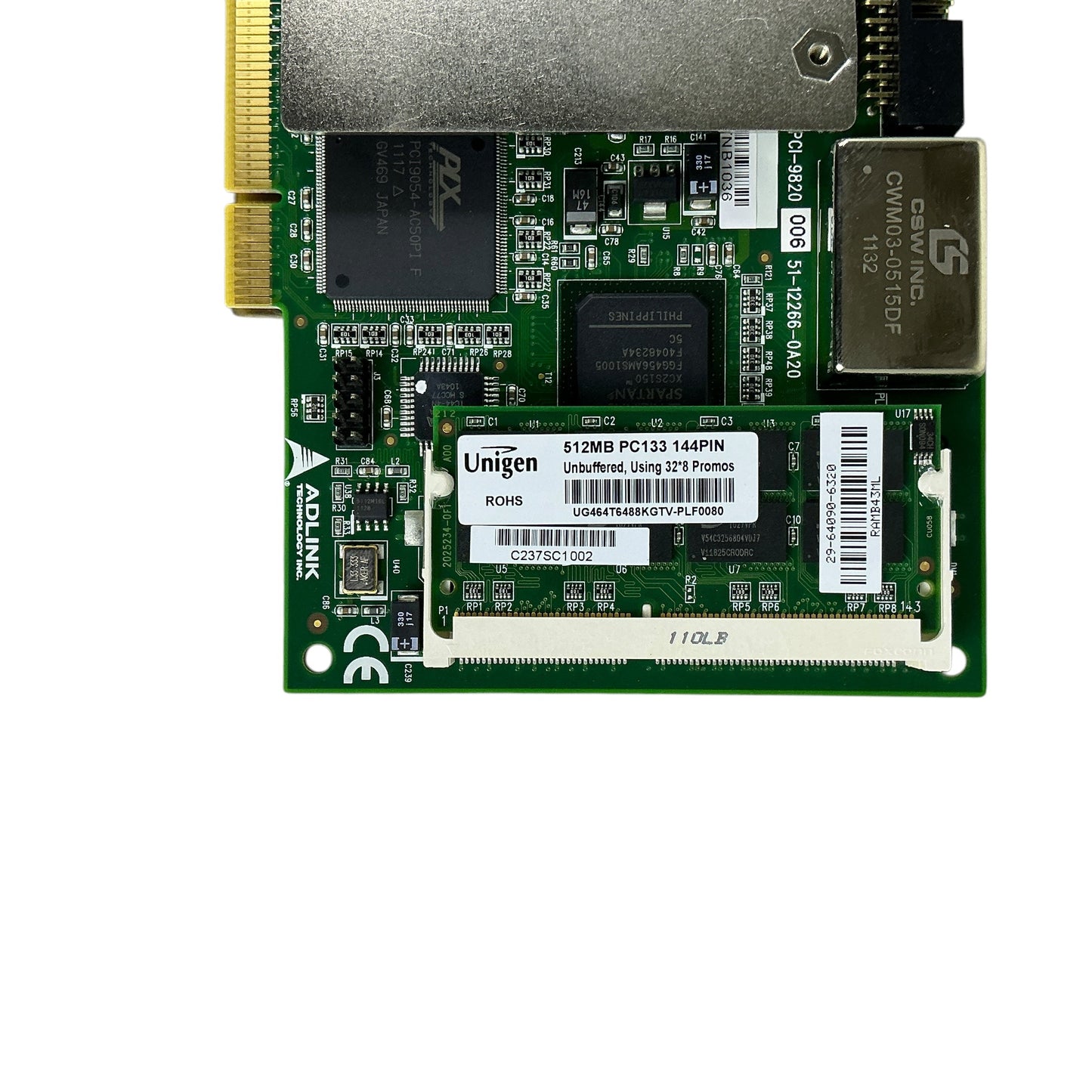 Adlink PCI-9820D/512-0 High-speed PCI Data Acquisition