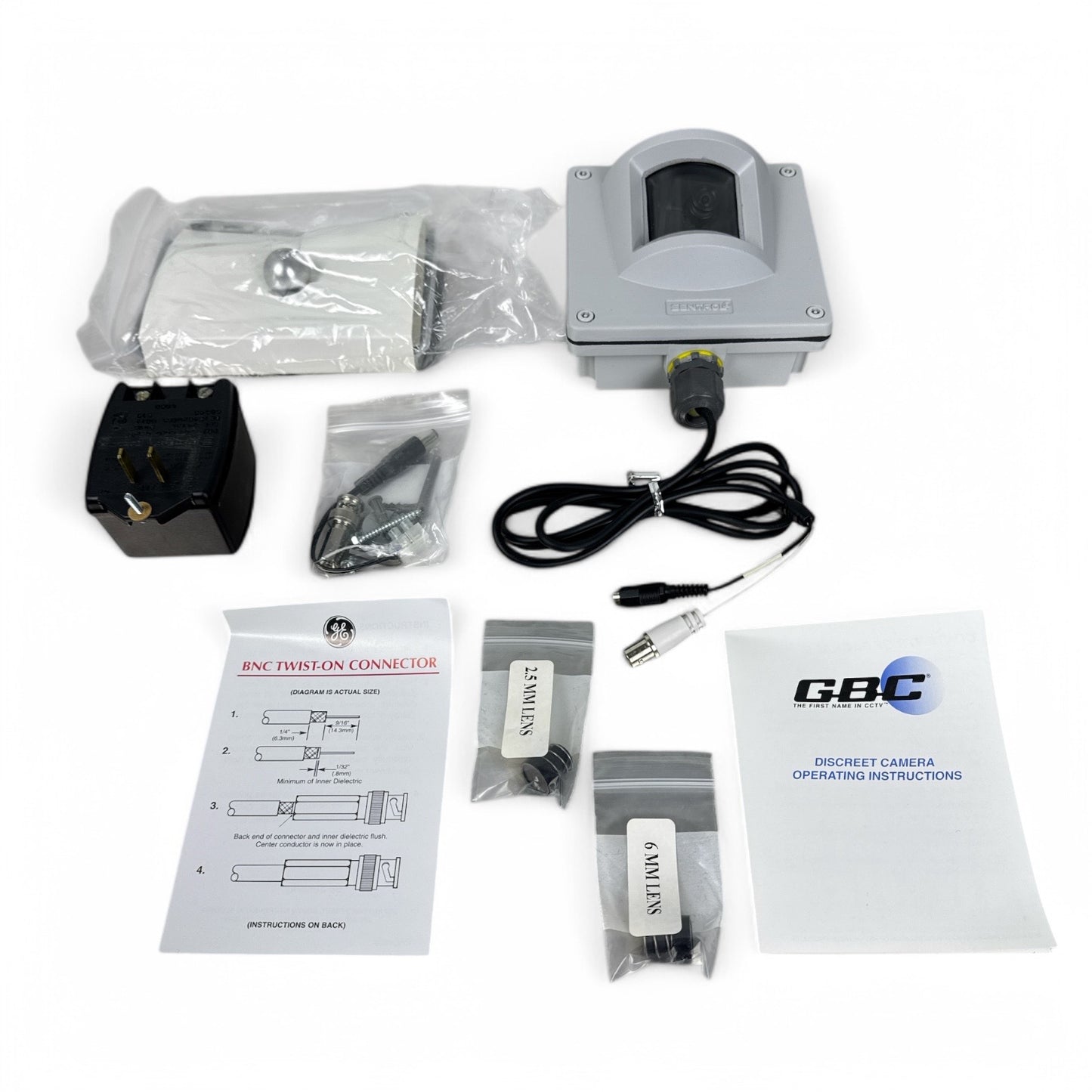 GE Interlogix Kalatel TK-1500-4 Ultra Series Ruggedized 2.5, 4, & 6mm Lens Camera