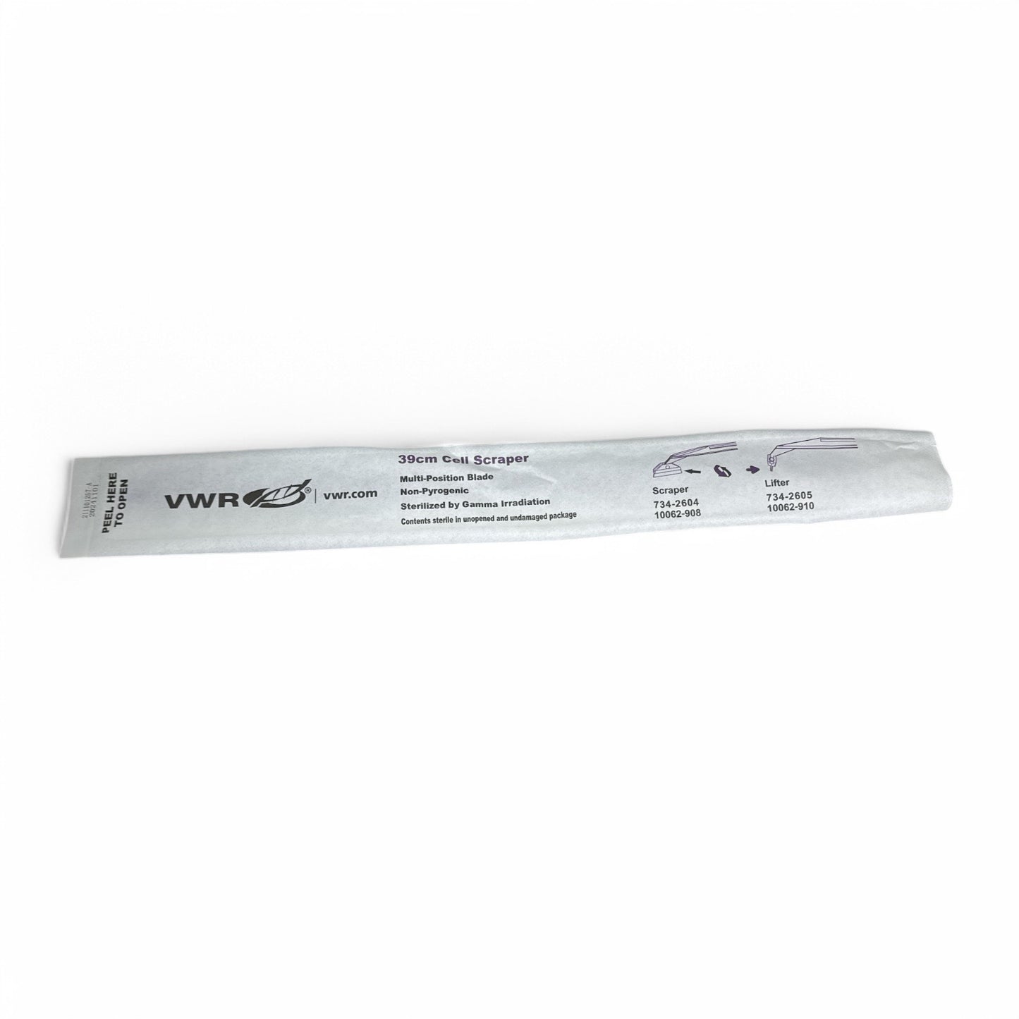 VWR 39cm Sterile Cell Scraper, 30mm Blade – Box of 100 (New Open Box)