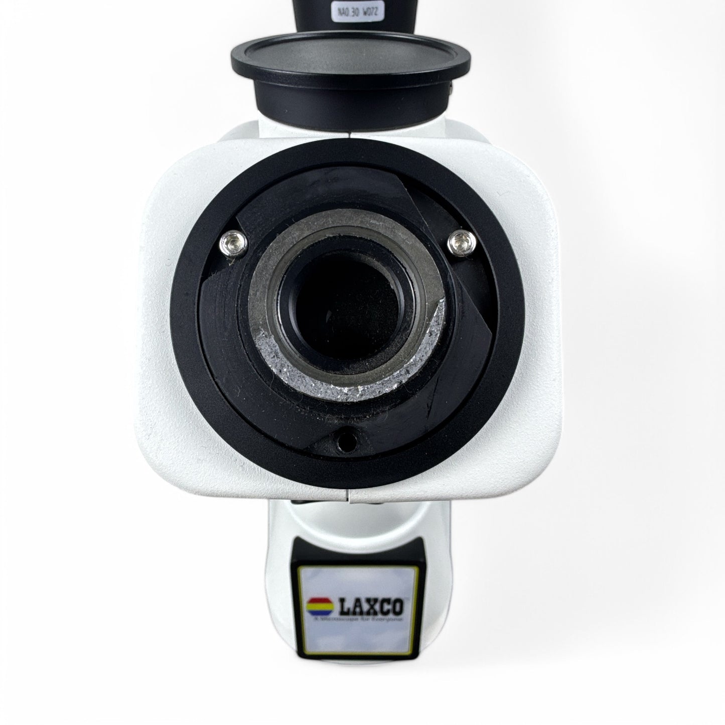 LAXCO LMI3000 Microscope Stand (LMI3-PH2) – No Objectives – Broken Binocular Head – Lamp Working