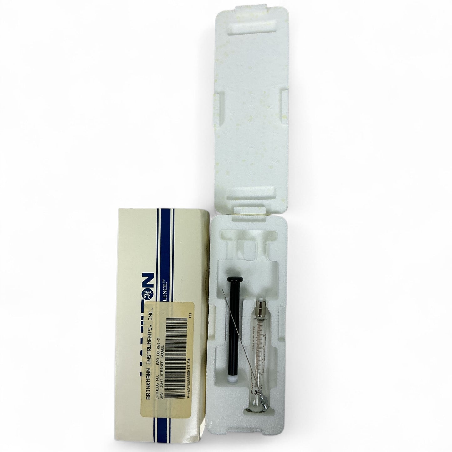 Hamilton Gas Tight Syringes 4pcs 81520 / 80030 GC Injectors