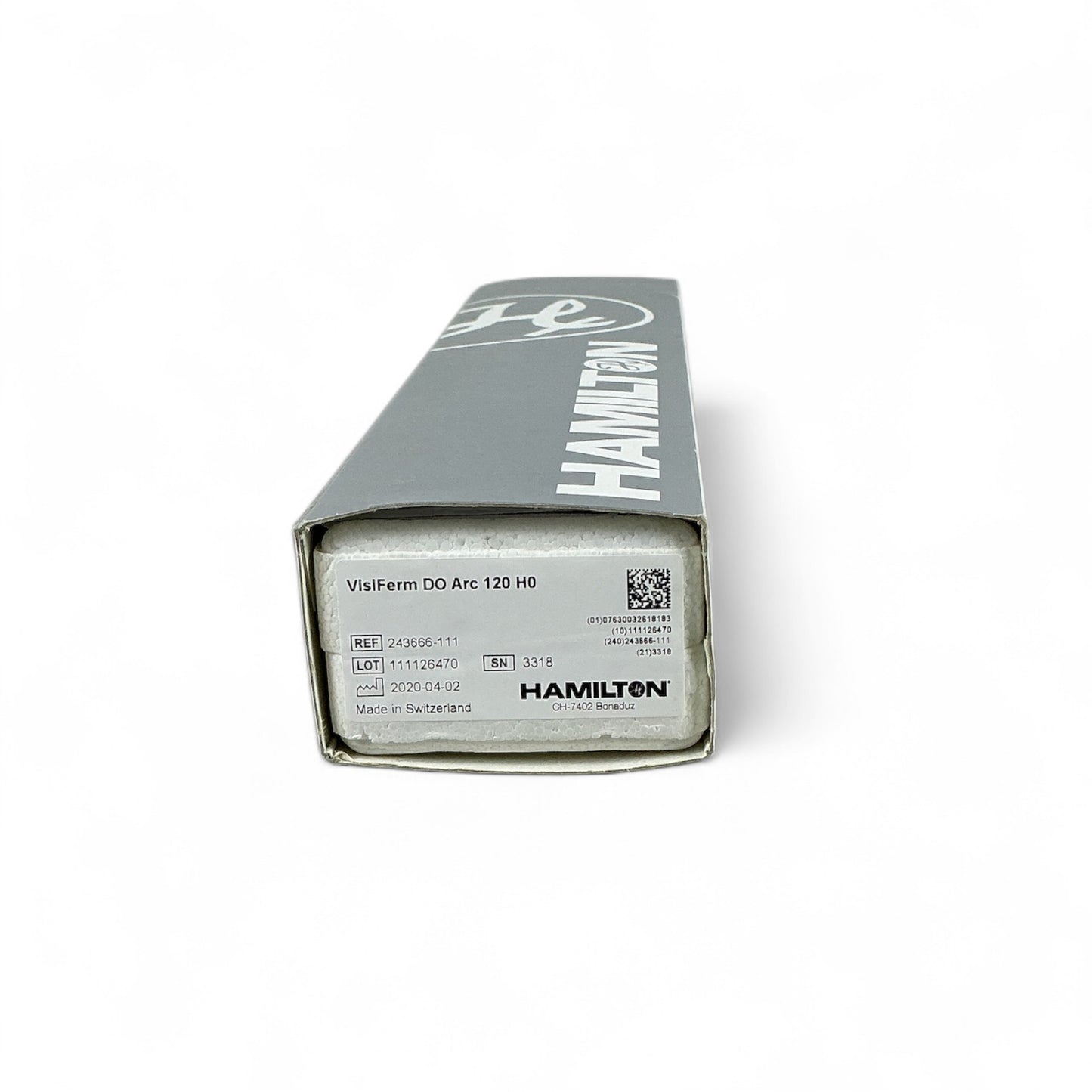 Hamilton VisiFerm DO Arc 120 H0 243666-111 Dissolved Oxygen Sensor