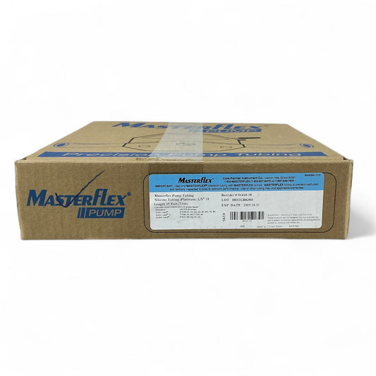 Cole-Parmer MasterFlex Silicone Tubing Platinum L/S 18 96410-18 - New