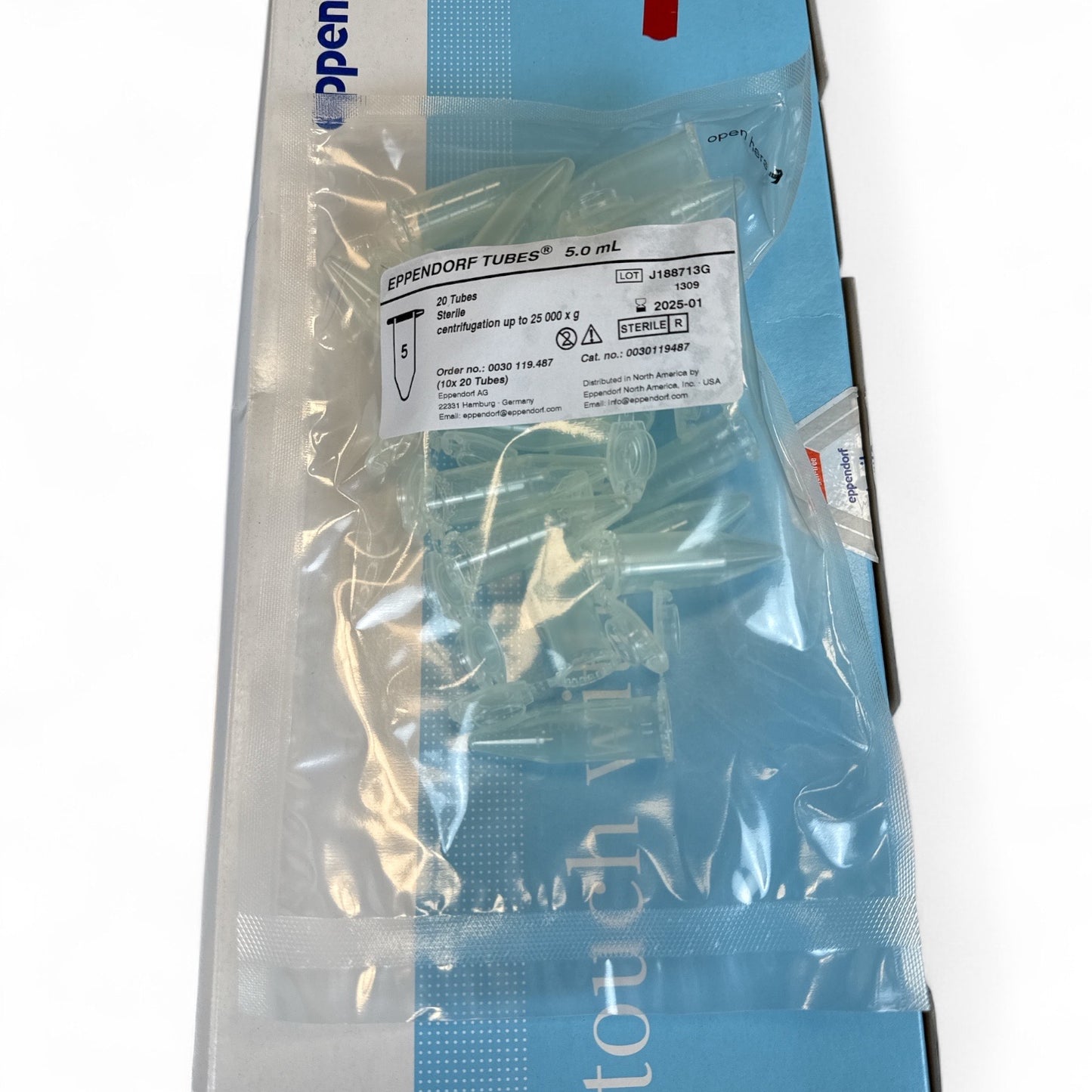 Eppendorf Tubes® 5.0 mL – Sterile Centrifuge Tubes (280 Tubes Total)