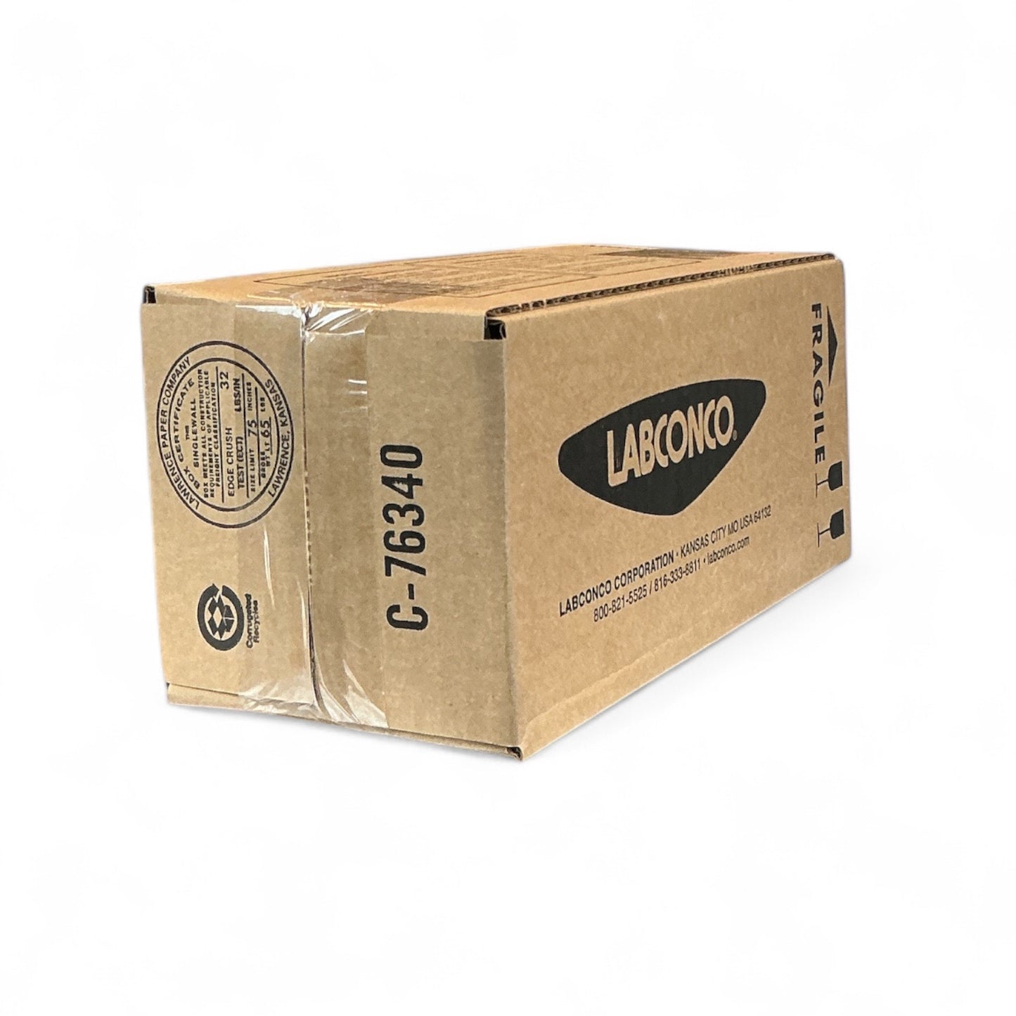 Labconco 7540000 40mL Fast-Freeze Flask with Rubber Top – For FreeZone Systems – New in Box