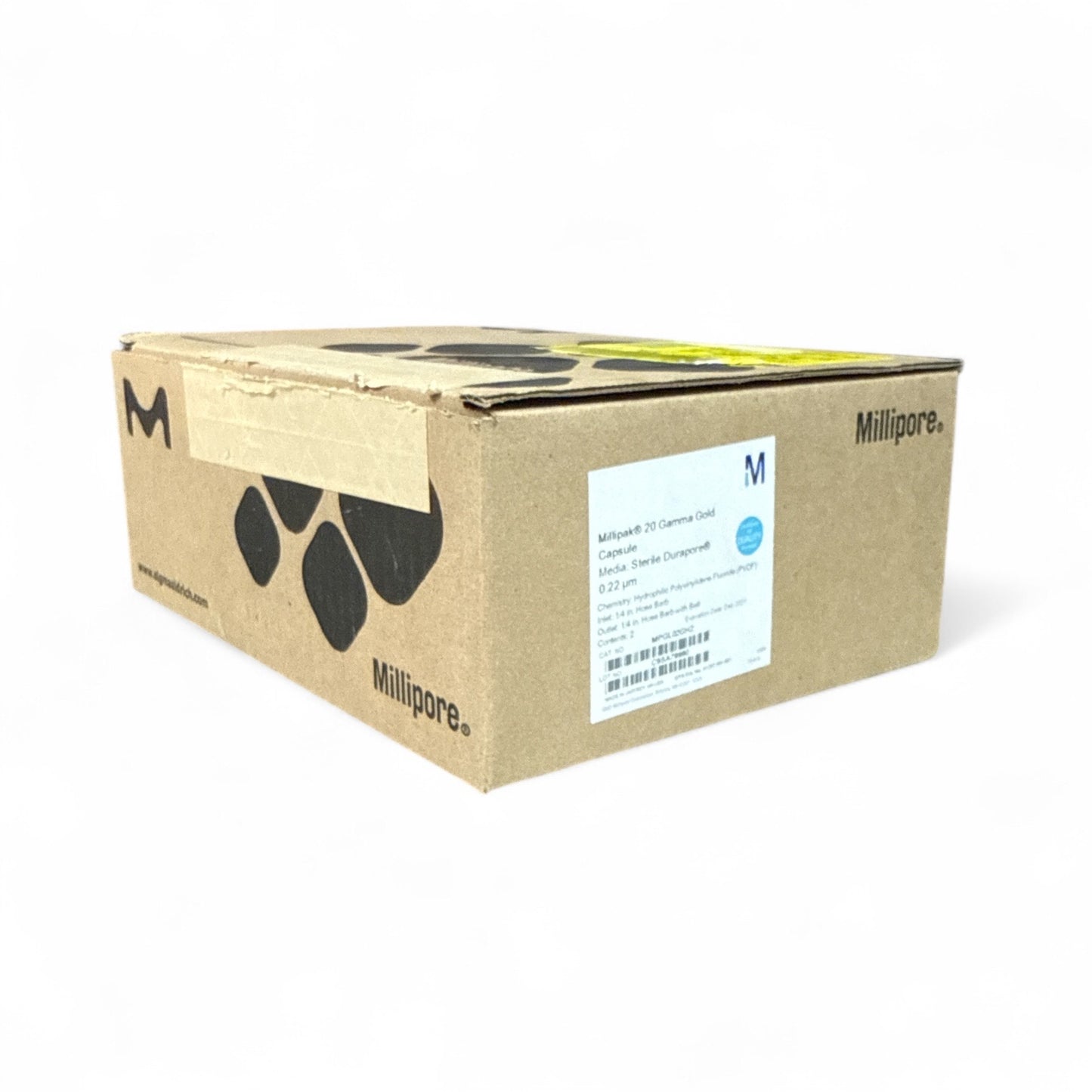Millipore Millipak 20 Gamma Gold 0.22µm Sterile Capsules – Box of 2