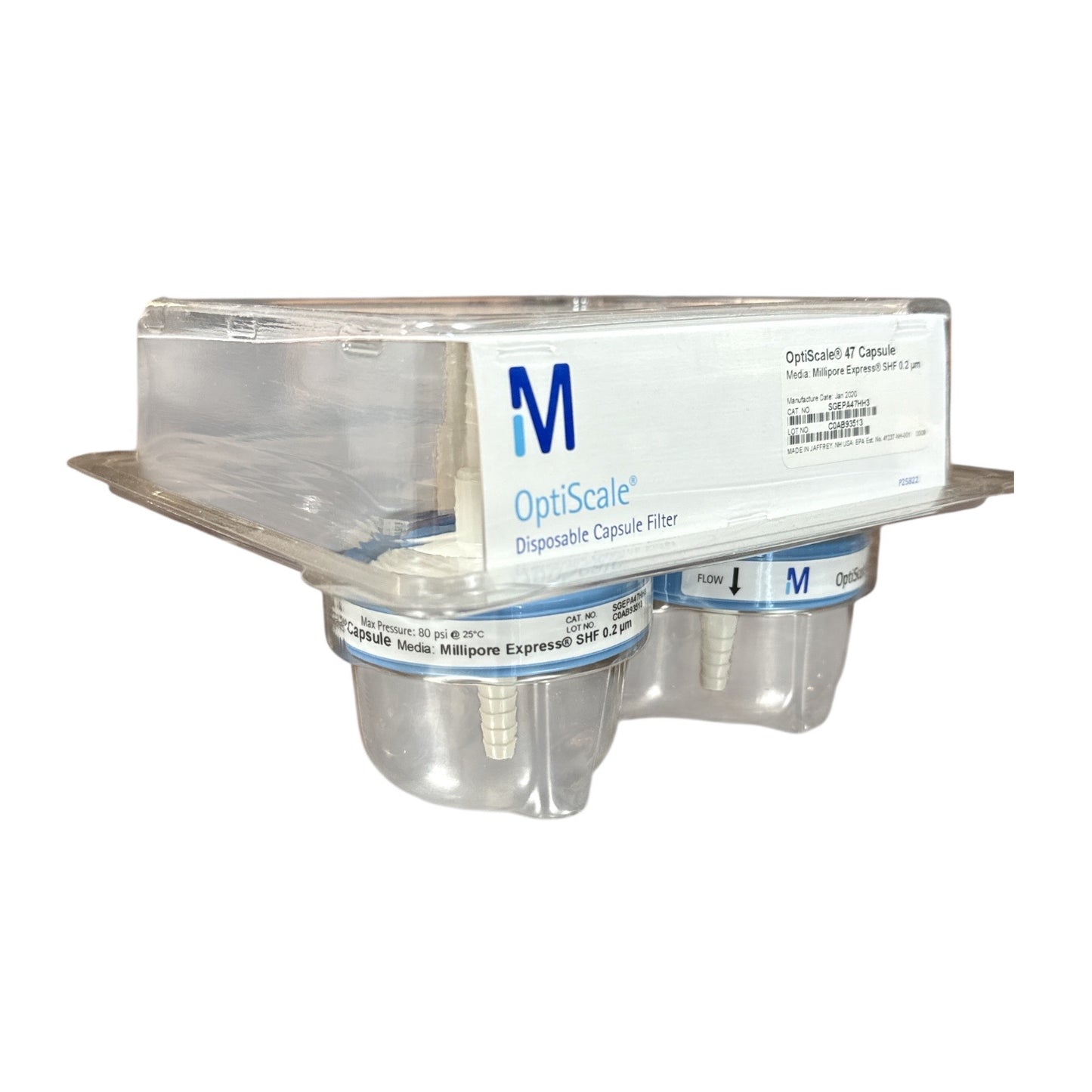 Millipore OptiScale® 47 Disposable Capsule Filters – Pack of 3