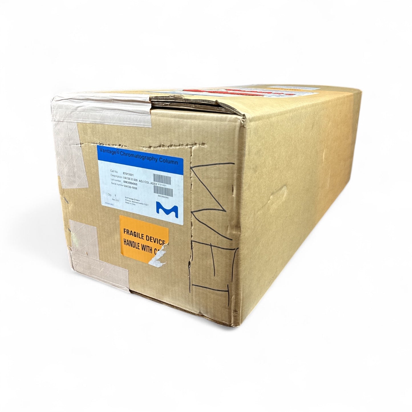 Millipore Vantage Chromatography Column VA130 X 500 – Factory Sealed