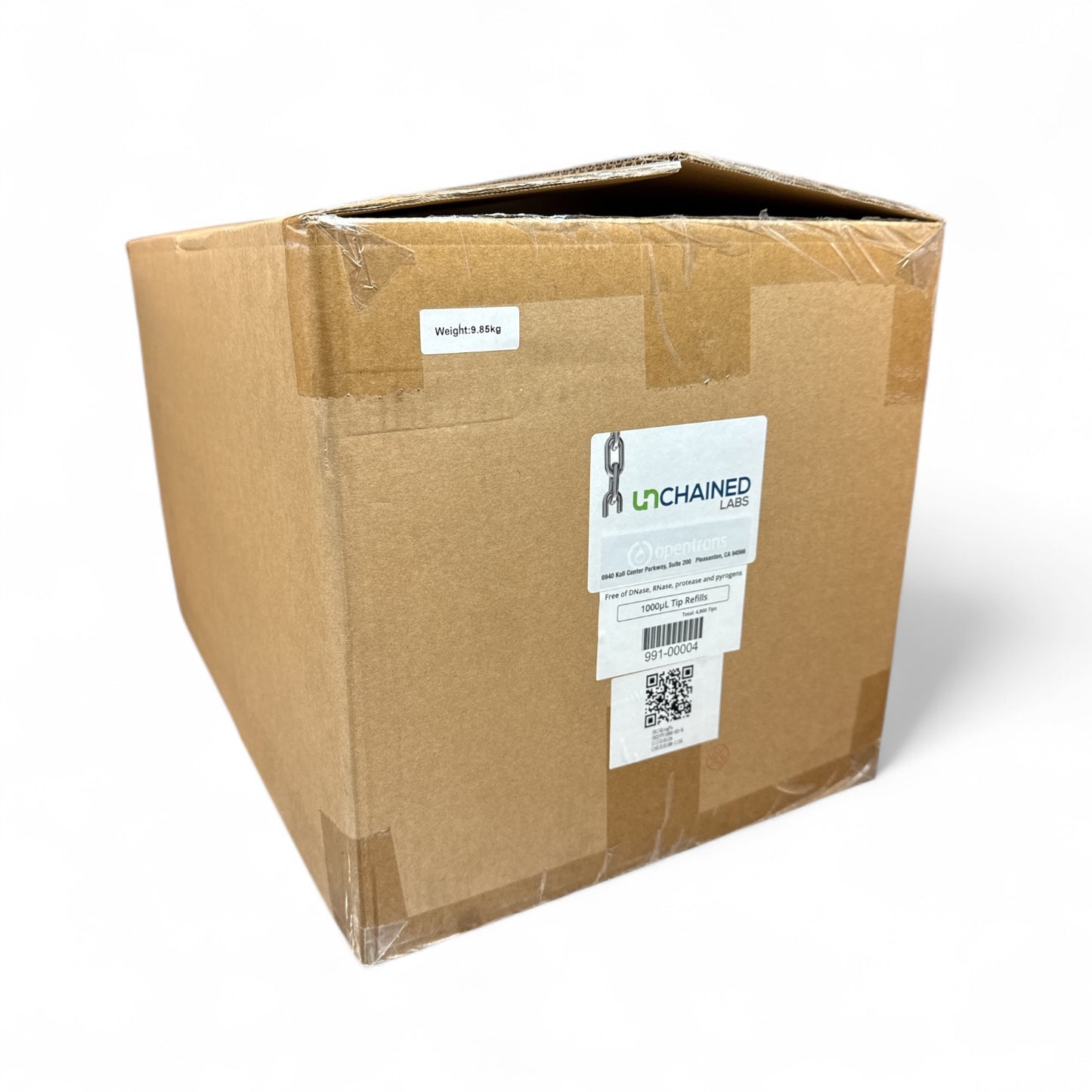 Opentron Unchained Labs - 991-00004 1000µL Tip Refills – 4,320 Total Tips (9 Sealed Sleeves)