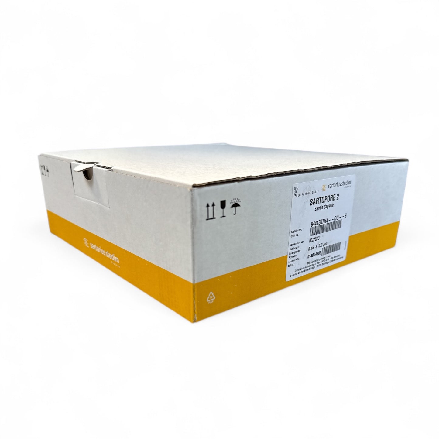 Sartorius Sartopore 2 Sterile Capsule 5441307H4-00-B — 0.45 + 0.2 µm - 5 Pack