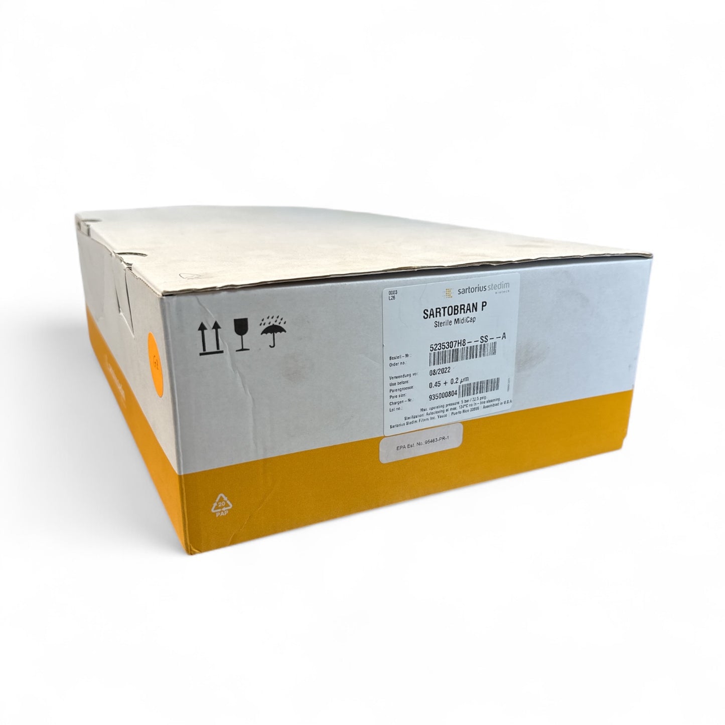 Sartorius Sartobran P Sterile MidiCap 5255307H8 - 4 Pack