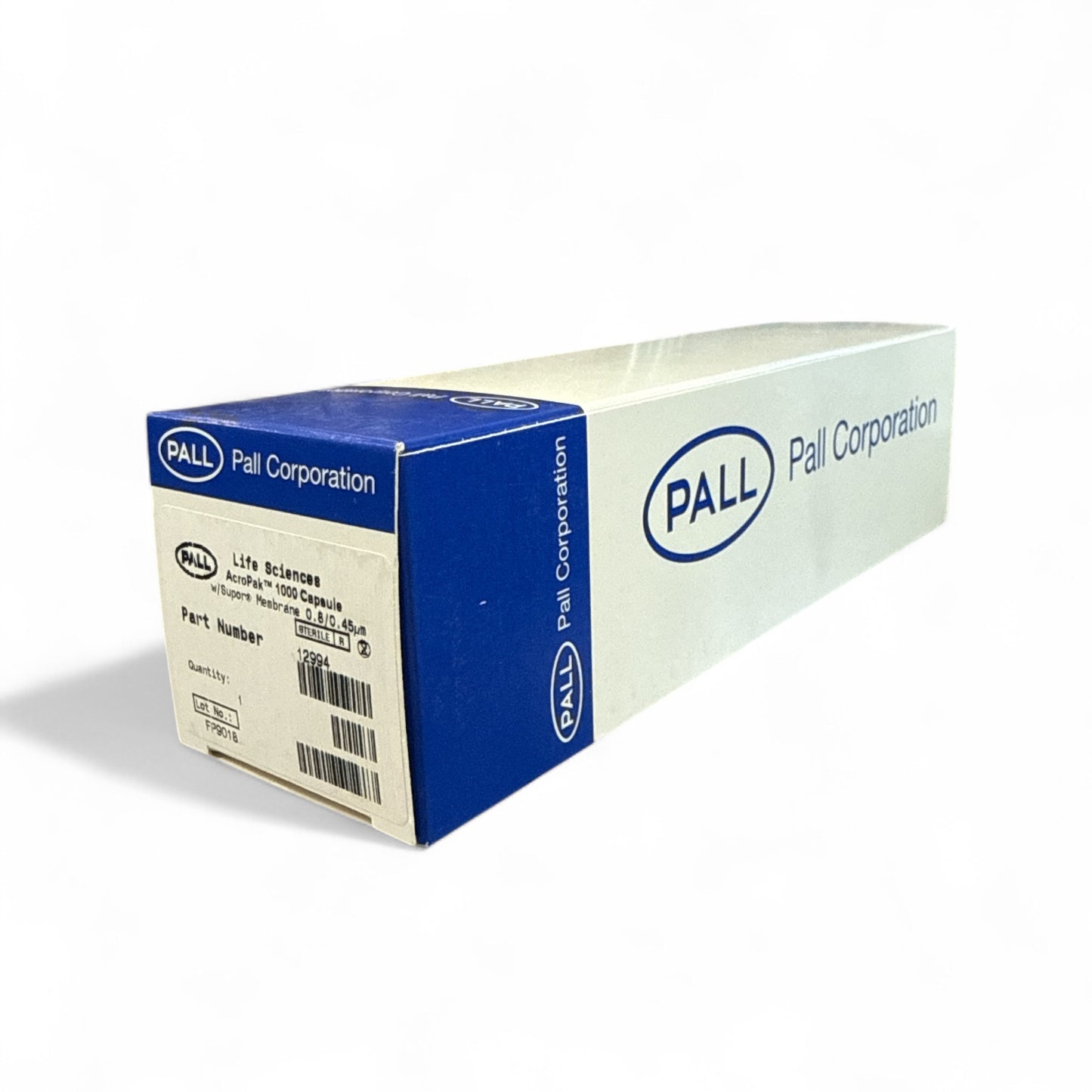 Pall AcroPak 1000 Capsule with Supor Membrane 0.8/0.45 µm – Part Number 12994