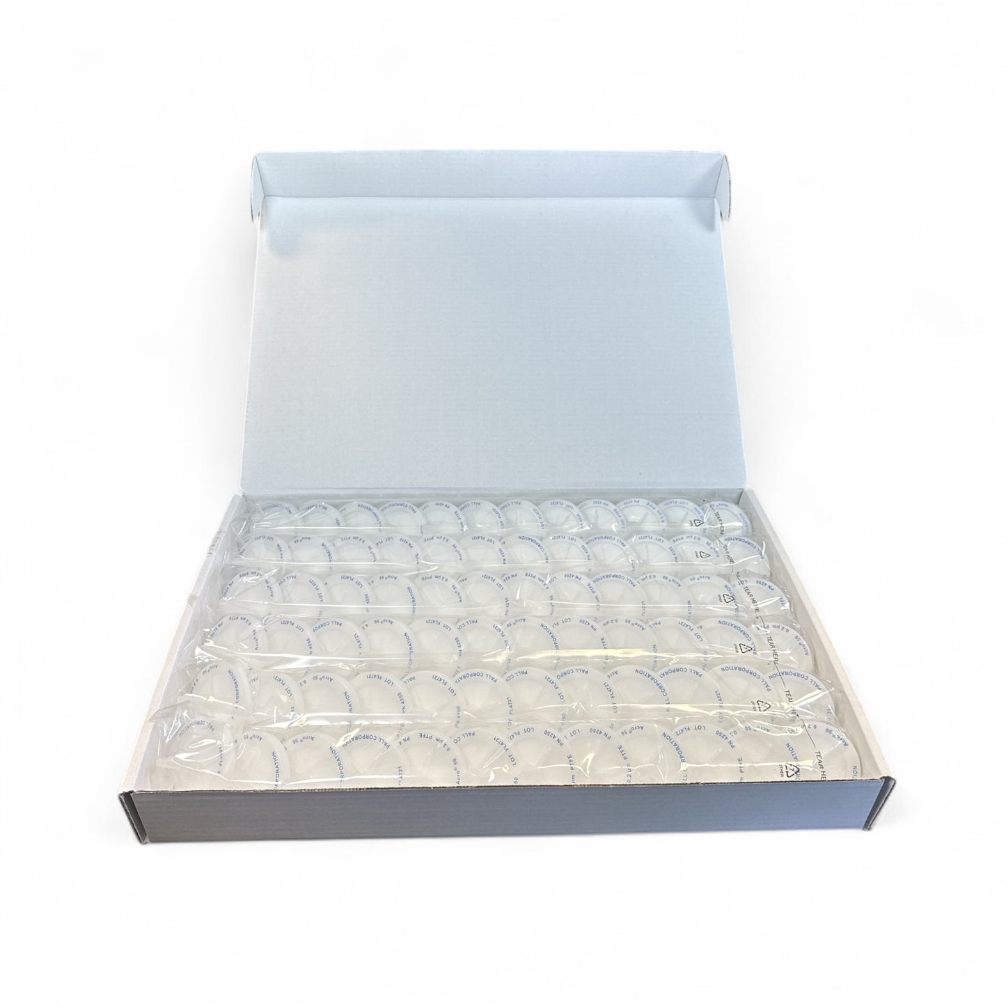 Pall Acro 50 Vent Device 4250 with 0.2 µm PTFE Membrane – 72/Pack - New in box