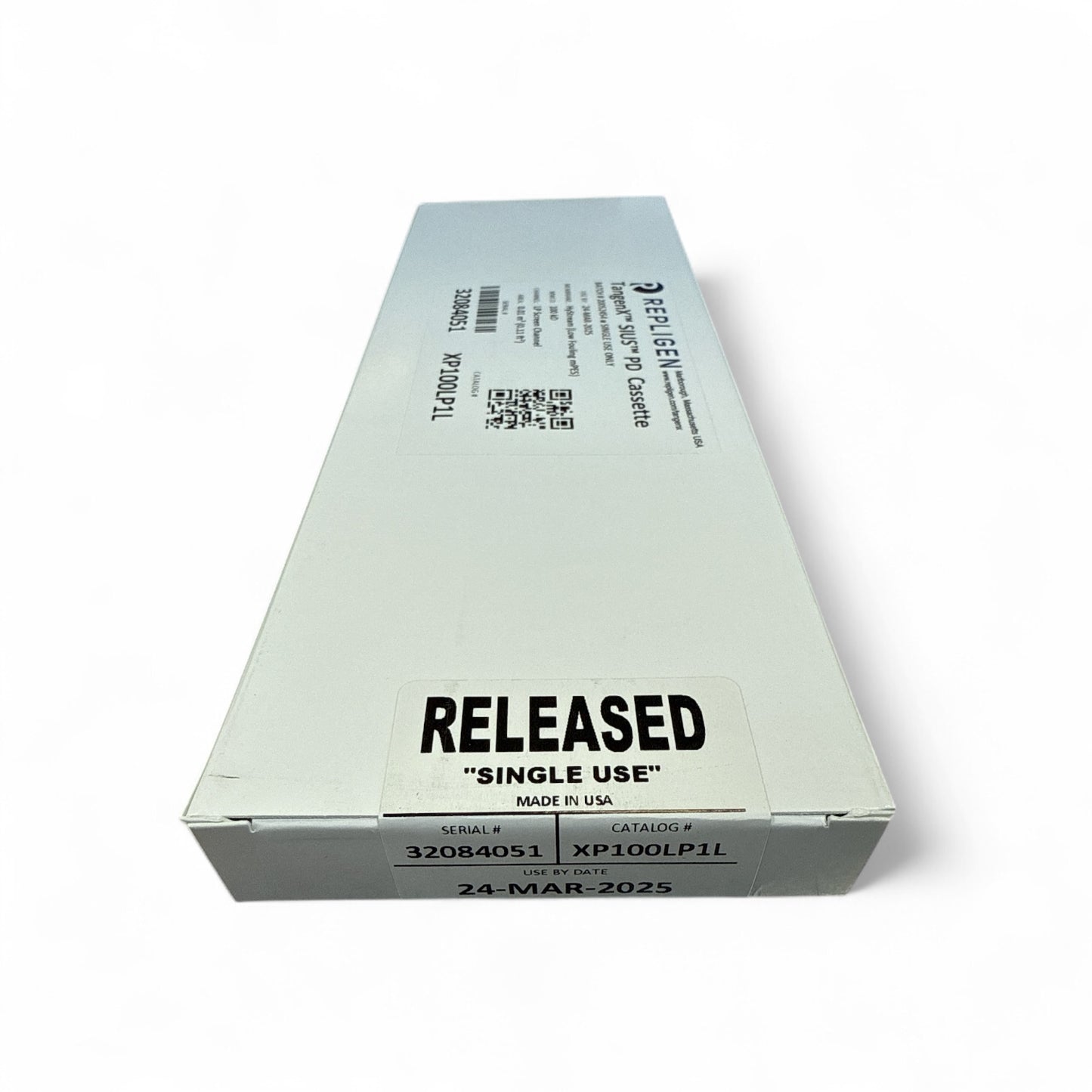 Repligen TangenX SIUS PD Cassette XP100LP1L – 0.01 m² Area – HyStream mPES