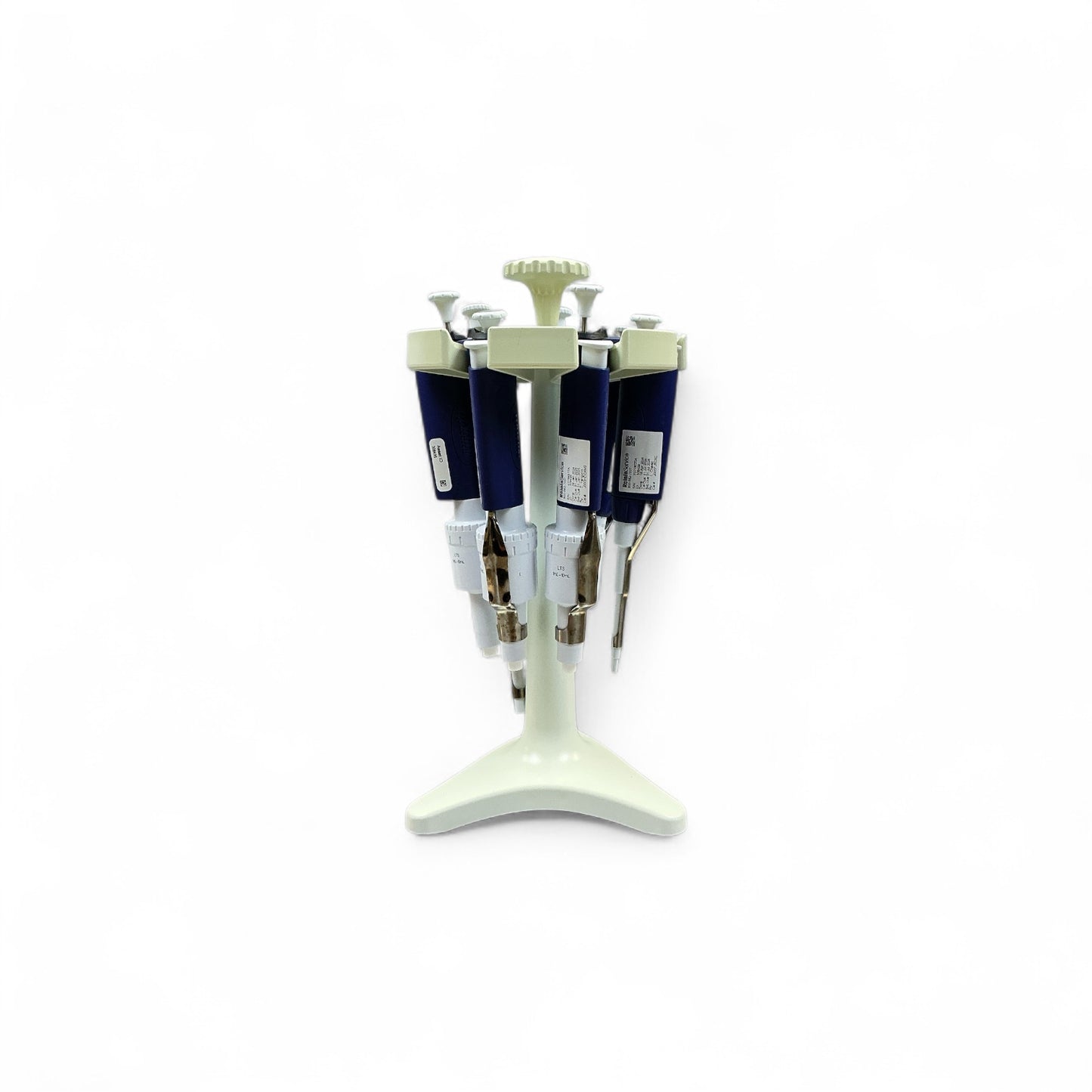 Rainin Pipet-Lite L10ML, L1000, L200, L20 Pipette Lot w/ Stand – 7 Total