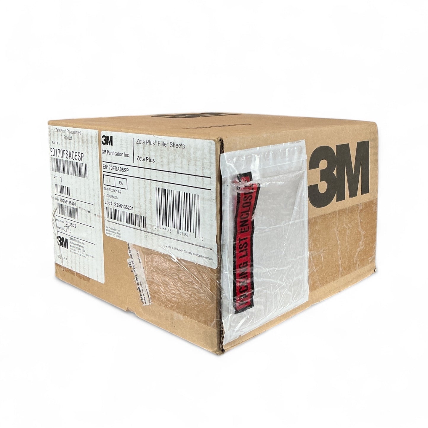 3M Zeta Plus Encapsulated Filter Capsule with Filter Sheets, Part No. E0170FSA05SP – 1 Unit