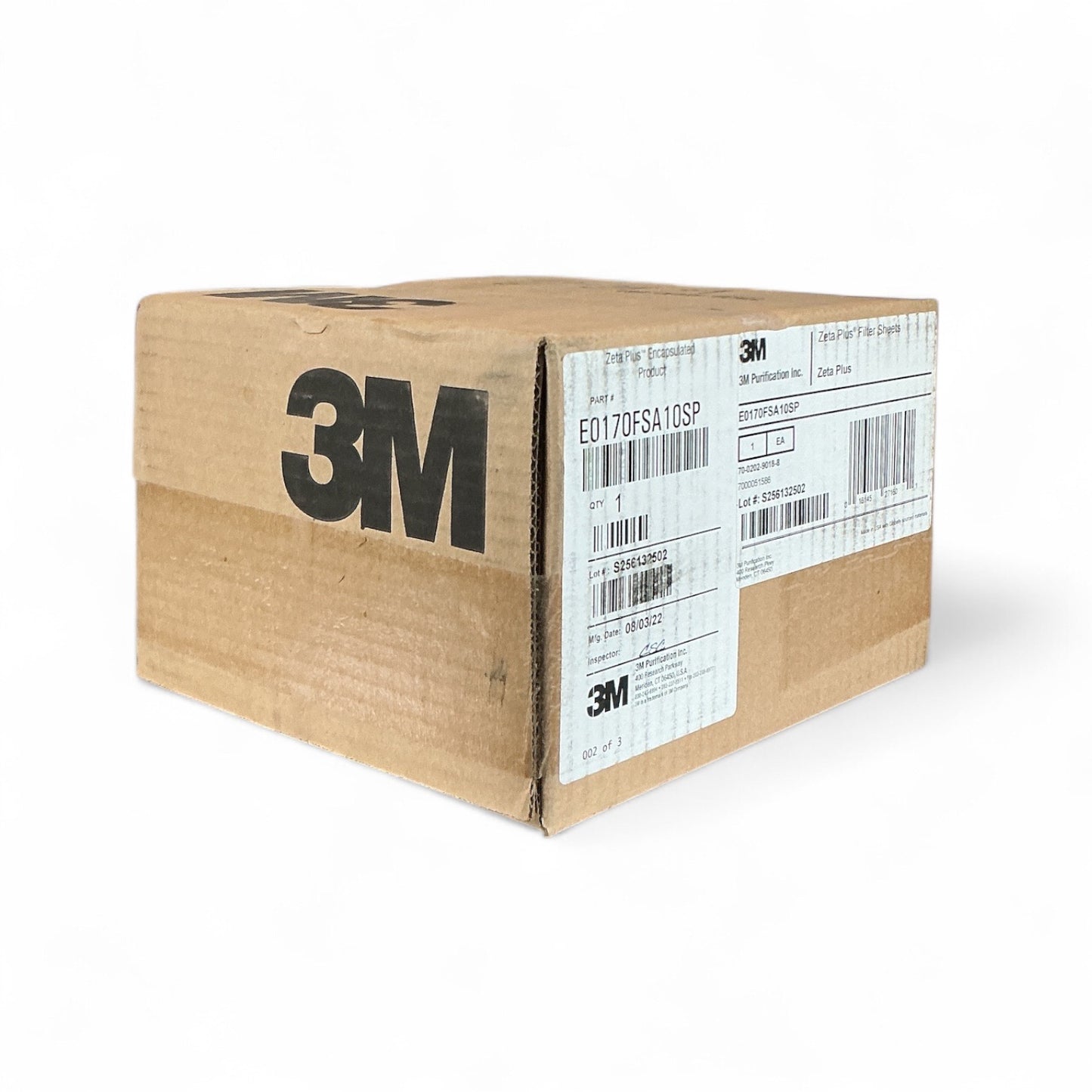 3M Zeta Plus Encapsulated Filter Capsule with Filter Sheets, Part No. E0170FSA10SP – 1 Unit