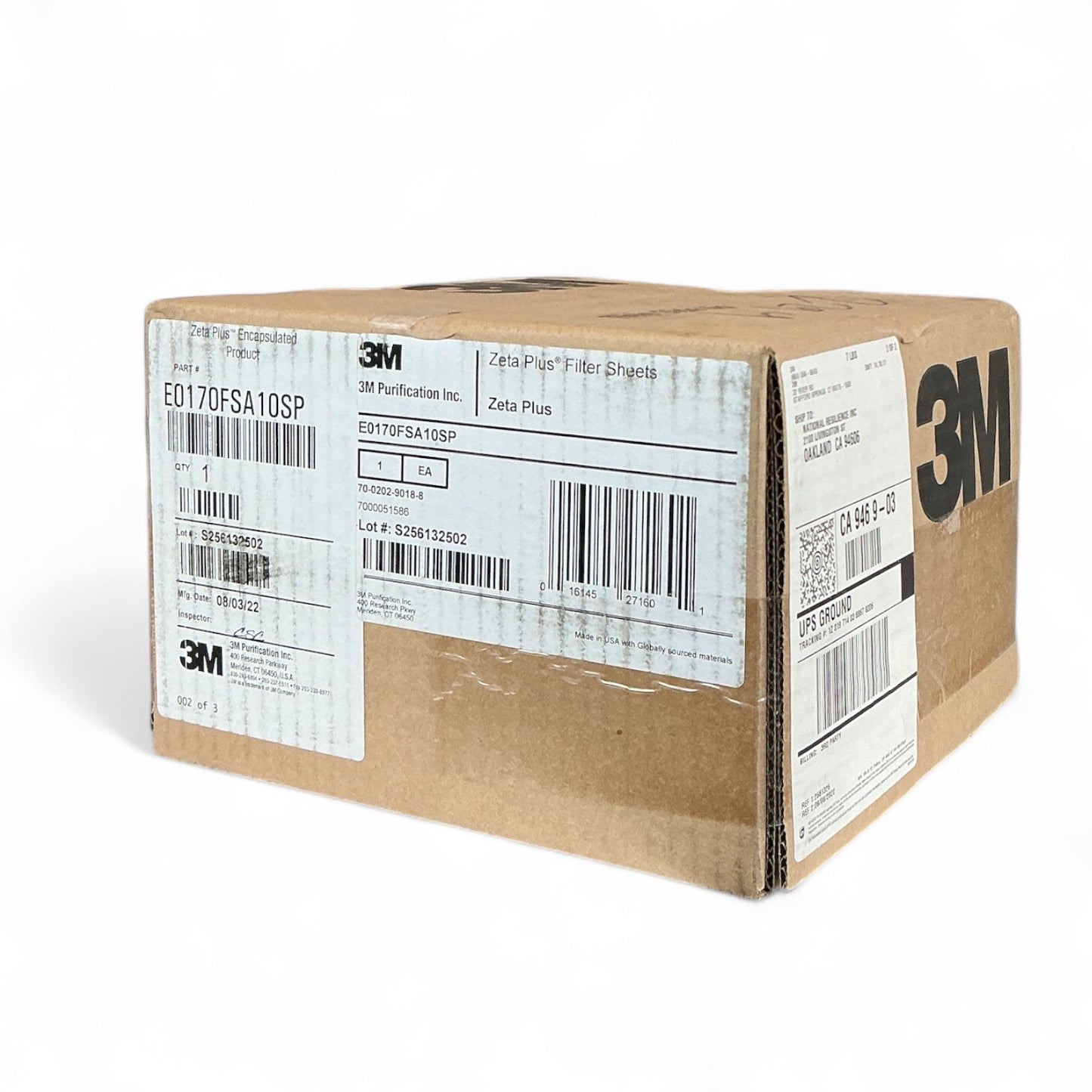 3M Zeta Plus Encapsulated Filter Capsule with Filter Sheets, Part No. E0170FSA10SP – 1 Unit