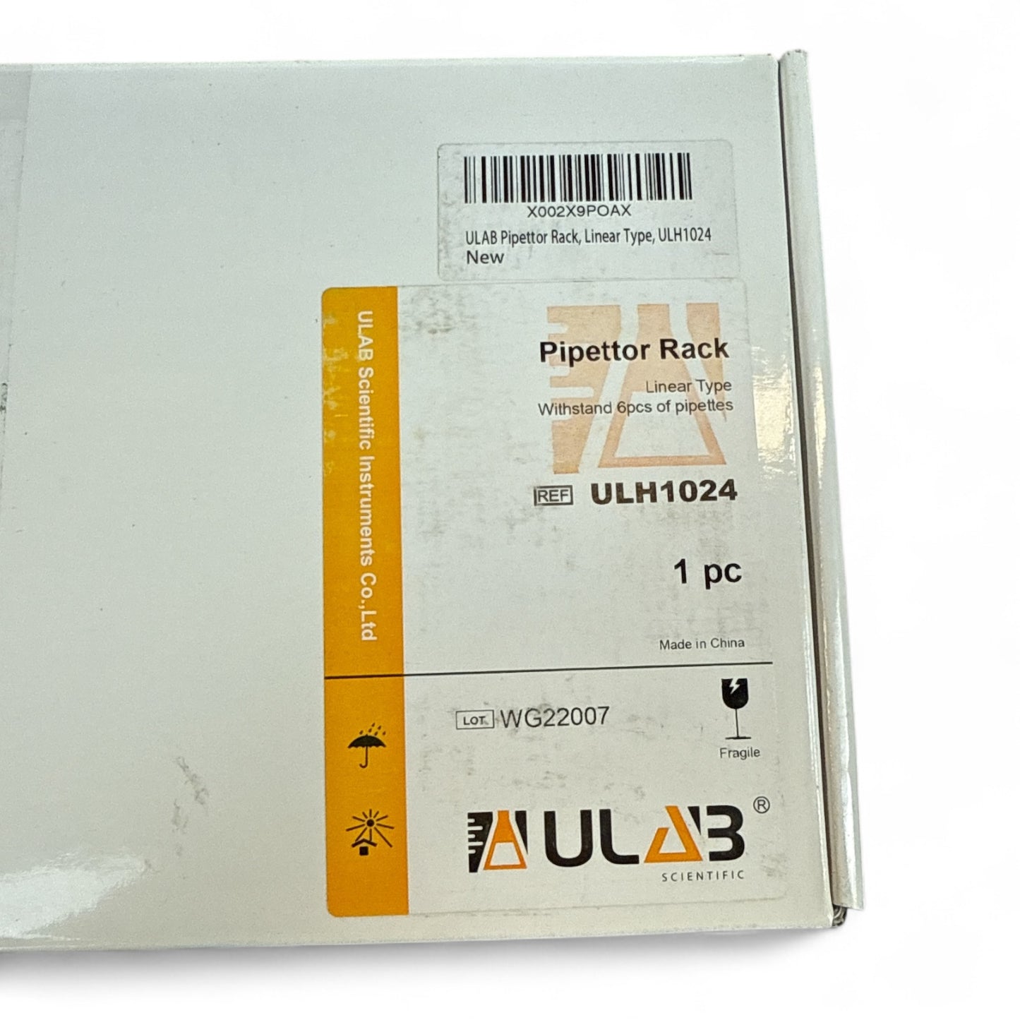 ULAB Linear Stand Pipette Holder – Model ULH1024 – Qty 3 New in Box