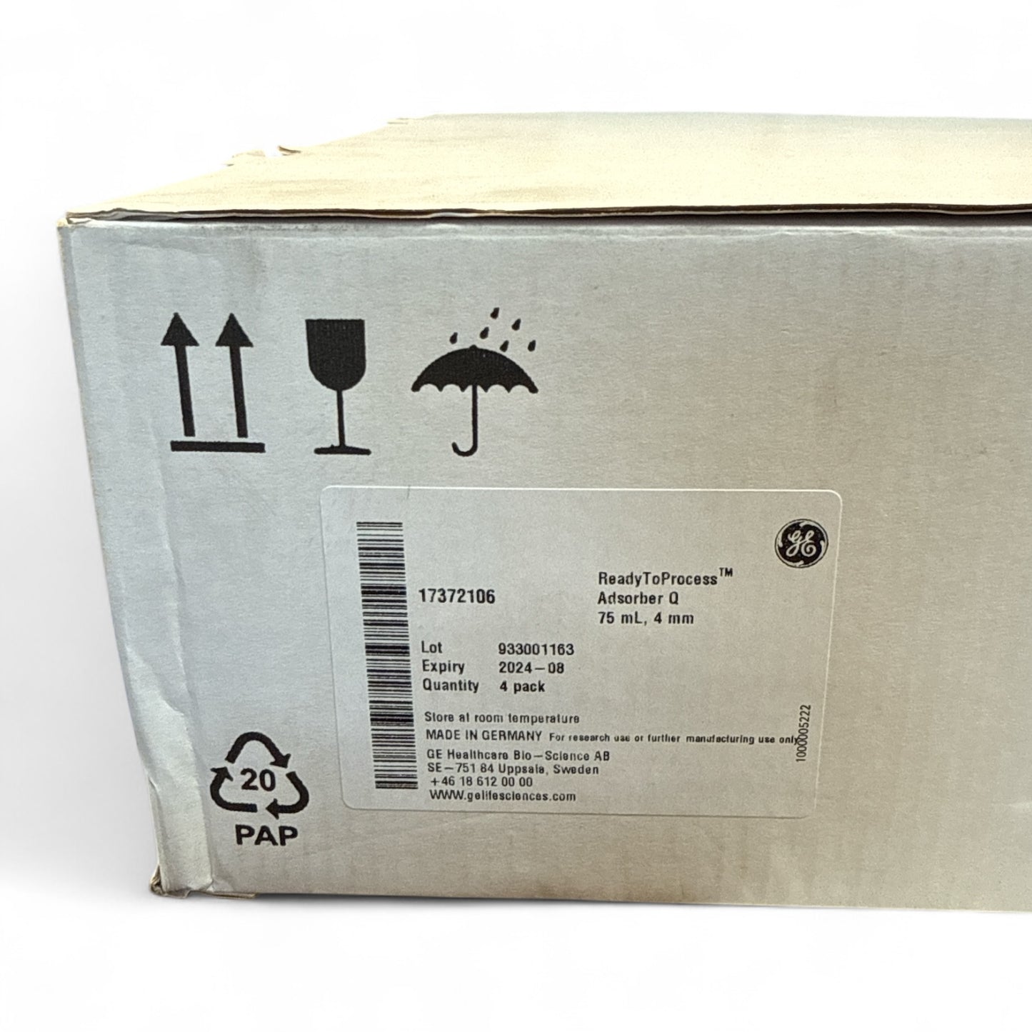 GE Healthcare ReadyToProcess Adsorber Q 75 mL 4 mm Membrane Filter (Best Offer!)