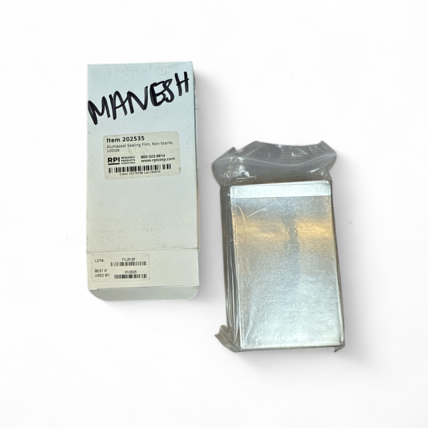 RPI Alumaseal CS Adhesive Sealing Film, 100 Sheets 202535 (Best Offer)