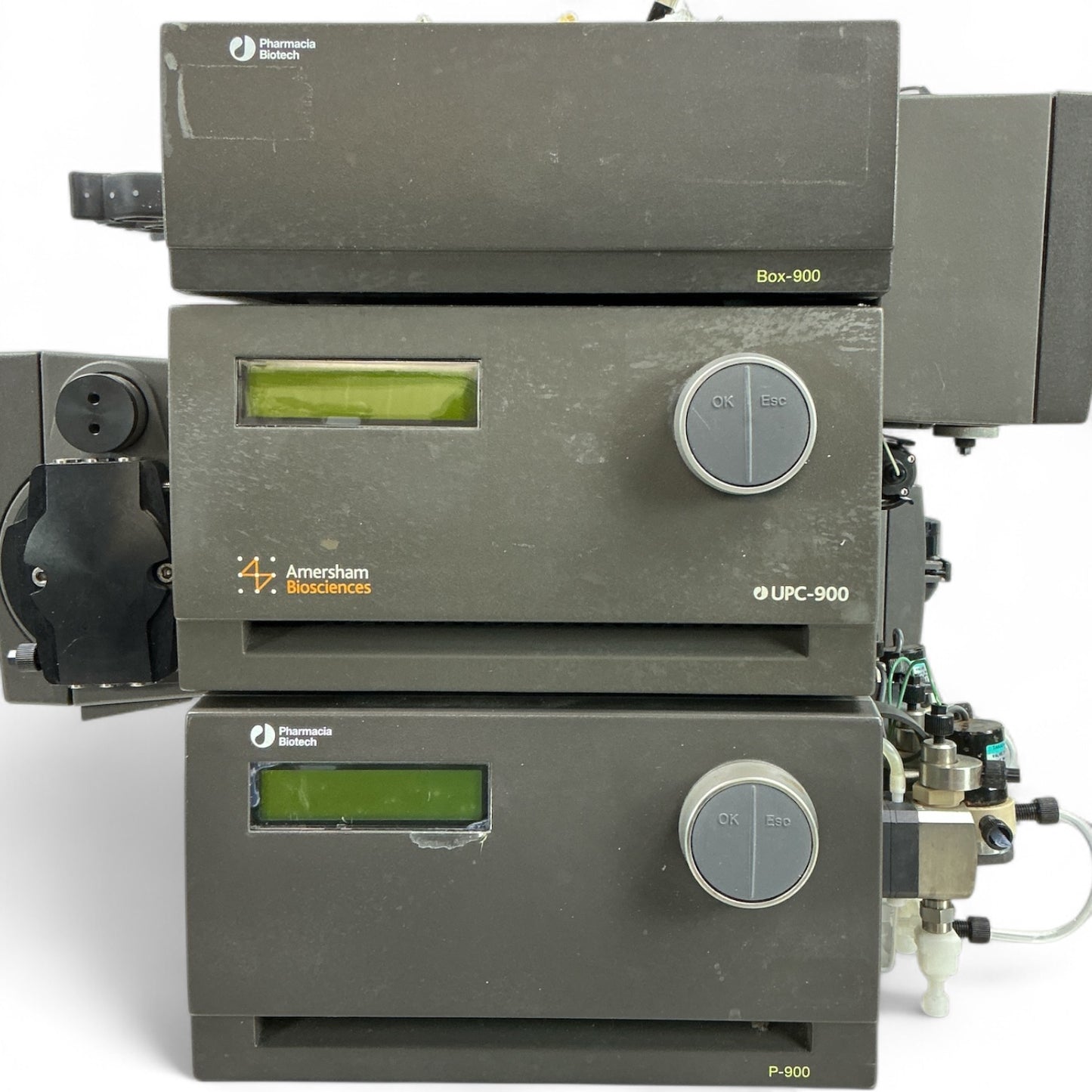 Amersham UPC-900 P-900 w/ Box-900 Rack, Mixer M-295, PV-908, P-960, INV-907