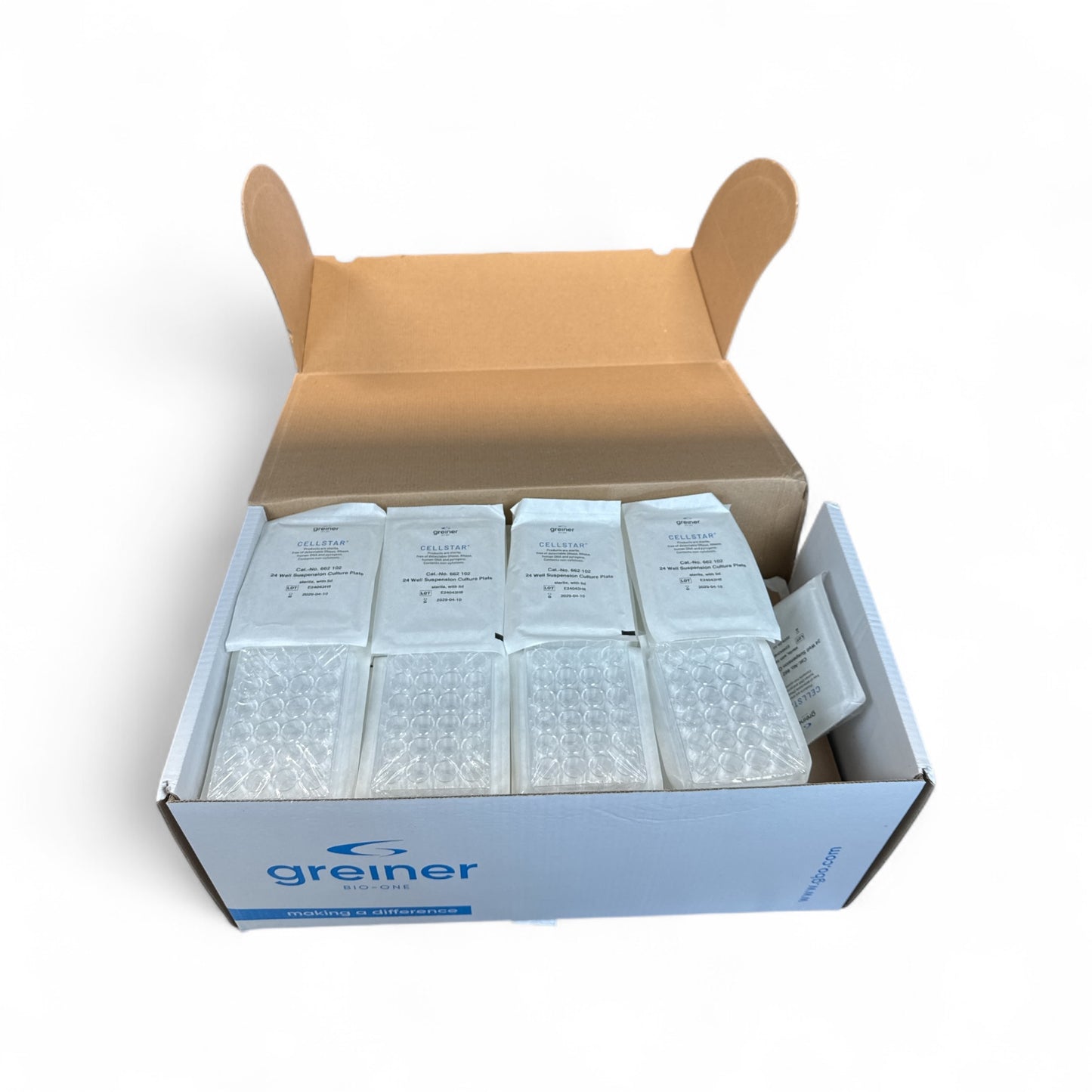 Greiner CELLSTAR 24-Well Suspension Culture Plates 662102 – 91/cs (Best Offer!)