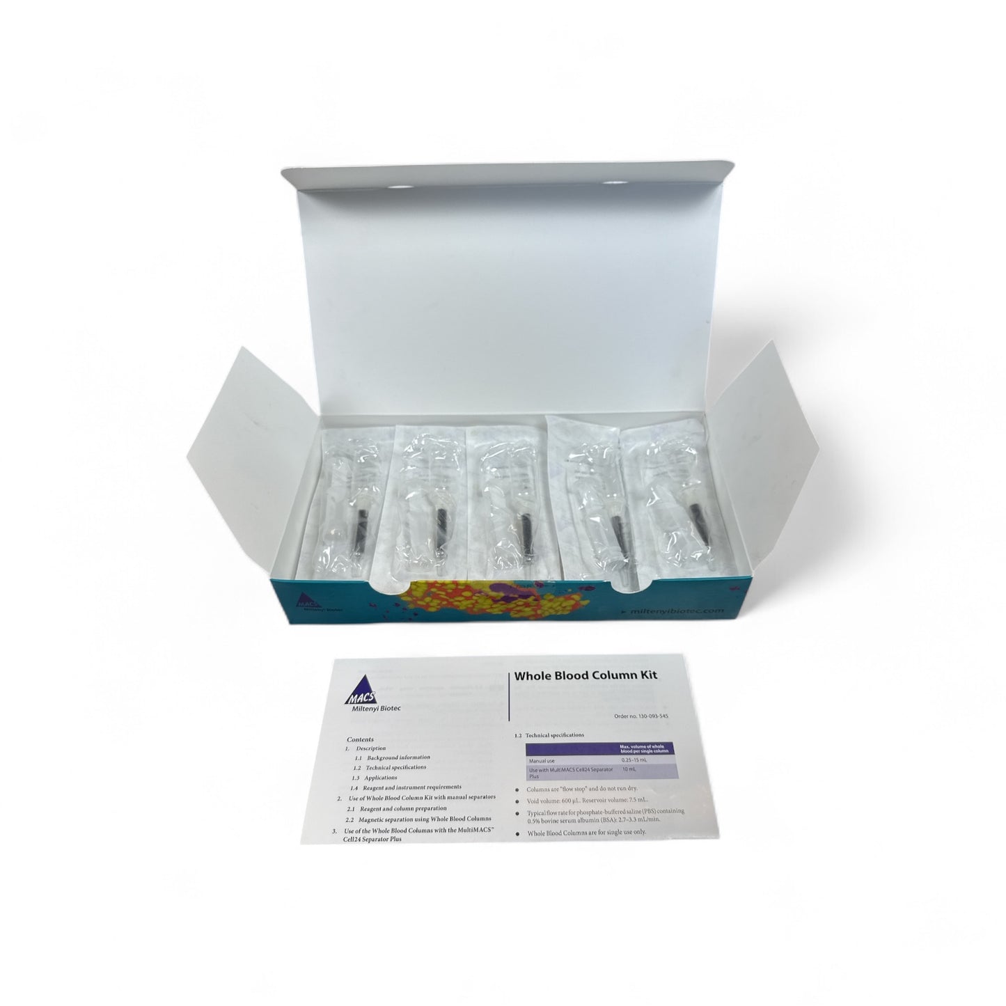 Miltenyi Biotec Whole Blood Column Kit 130-093-545 – 10 Columns (Best Offer!)