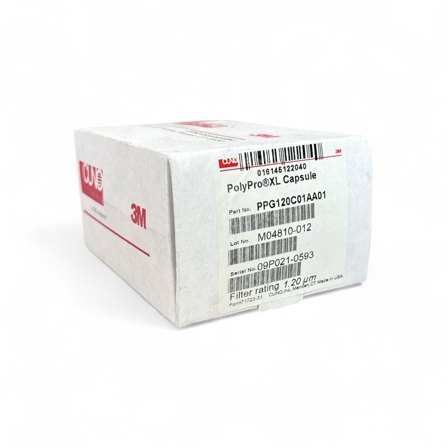 3M CUNO PolyPro XL Capsule PPG120C01AA01 1.2µm