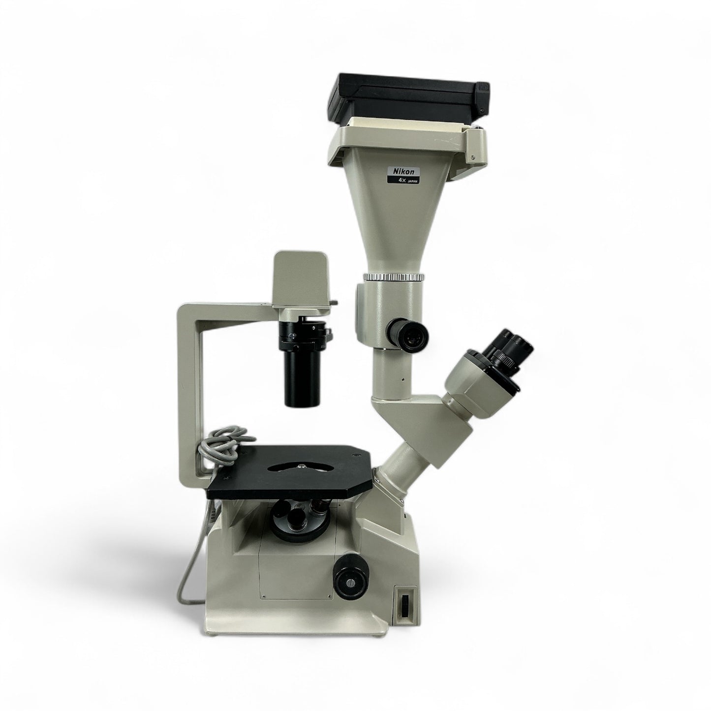 Nikon TMS-F Inverted Microscope w/ AFX-DX & Objectives 4x 10x 20x