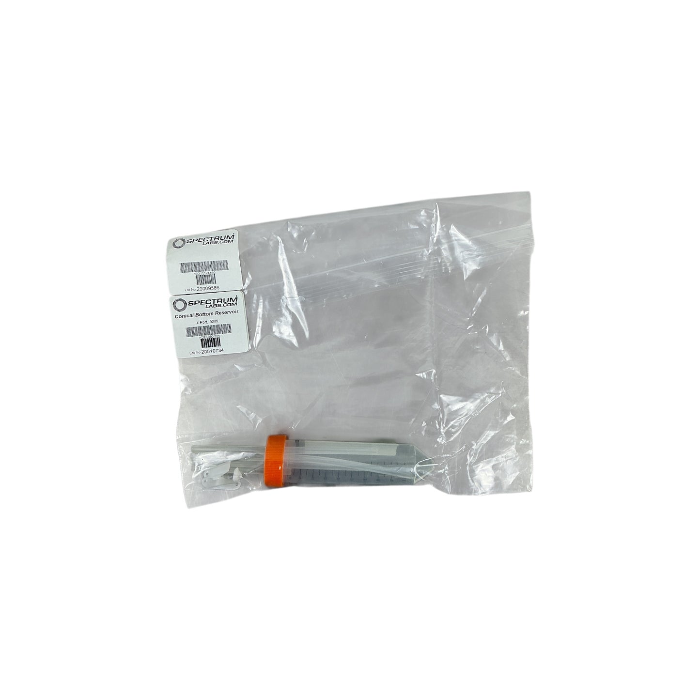 Spectrum Labs 4-Port 50mL Conical Reservoir ACBT-050-S1N Non-Irradiated