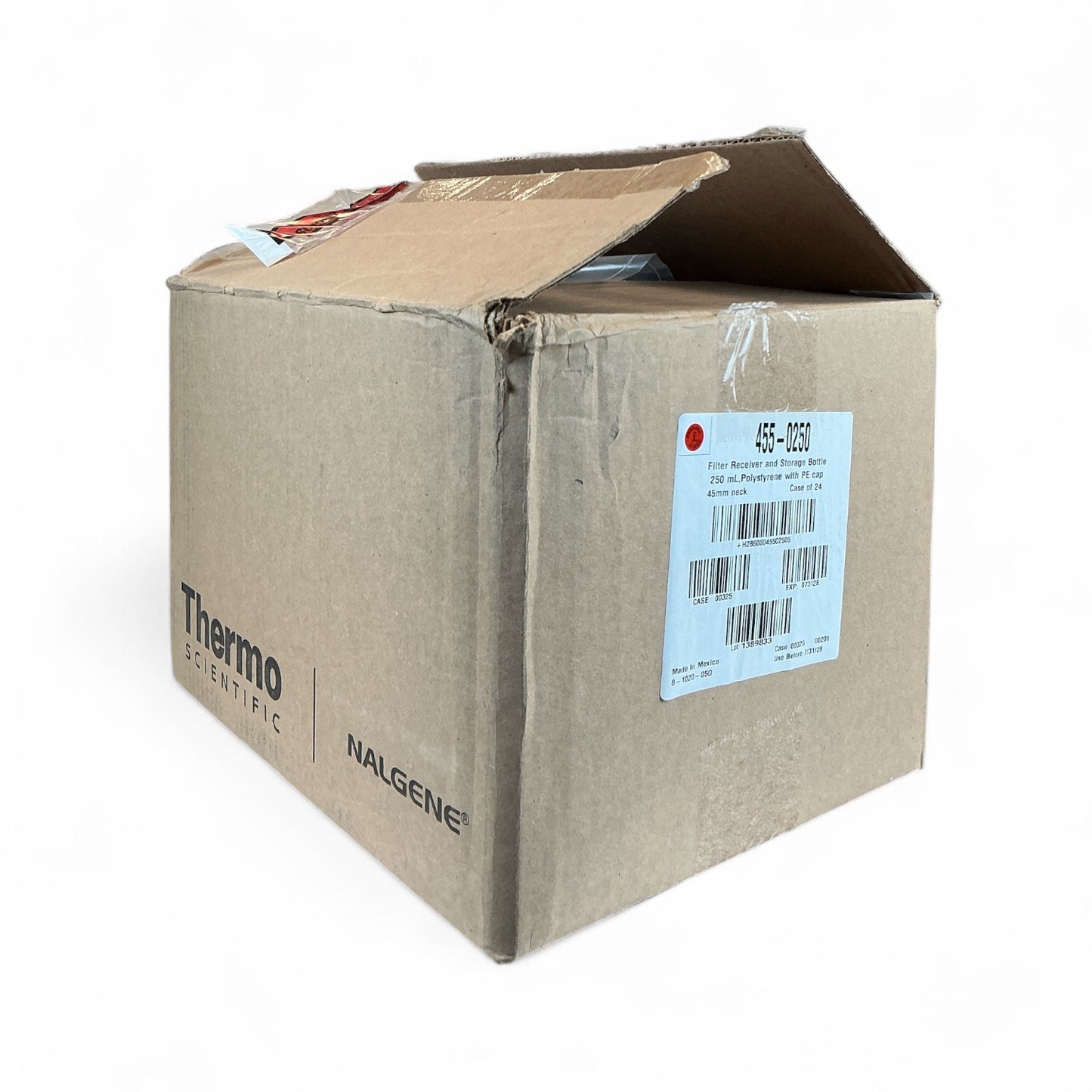 Thermo Scientific Nalgene 455-0250 Filter Receiver and Storage Bottle, 250mL, Pack of 20(Best Offer!)