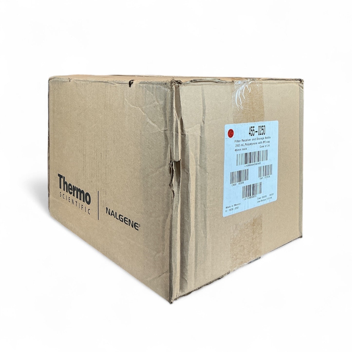 Thermo Scientific Nalgene 455-0250 Filter Receiver and Storage Bottle, Case of 24(Best offer!)