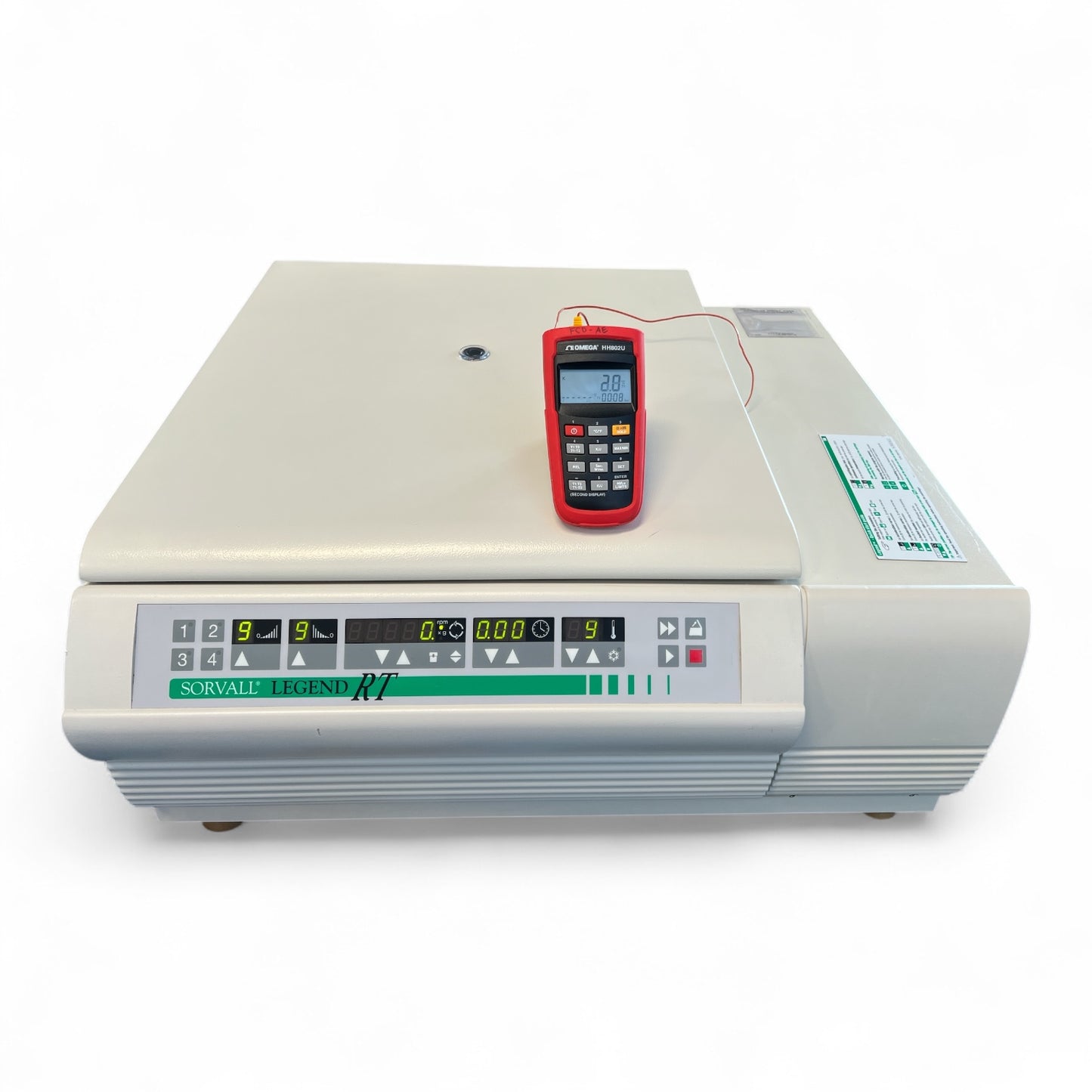 Kendro Sorvall Legend RT Centrifuge + F13-14x50c Rotor 13000RPM CAT 75004377