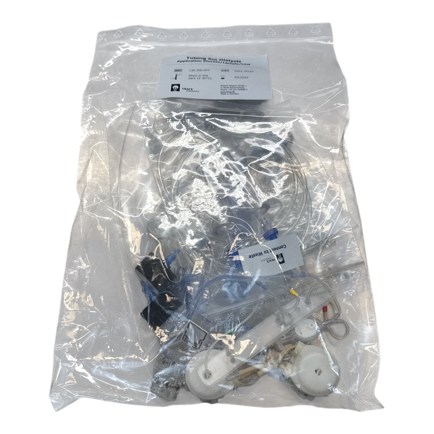 TRACE Analytics Tubing Set Dialysis 130.200.003 Glucose/Lactate (Best Offer!)