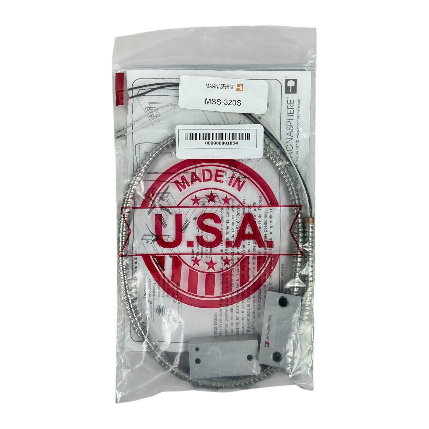 Magnasphere MSS-320S Security Switch SPDT Stainless Steel Housing – New