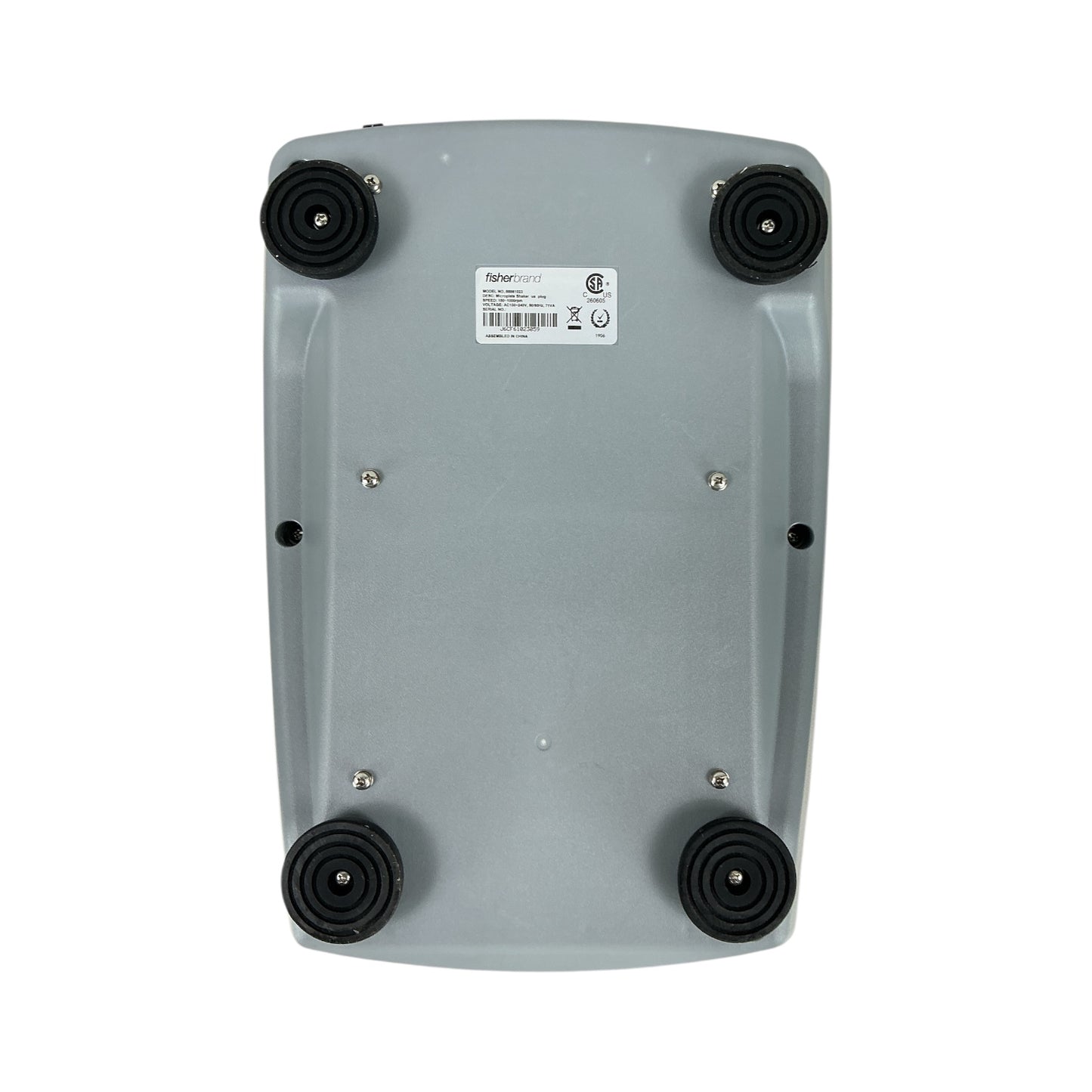 Fisherbrand Microplate Shaker 88861023 150–1000 RPM – Tested w/ Power Cord