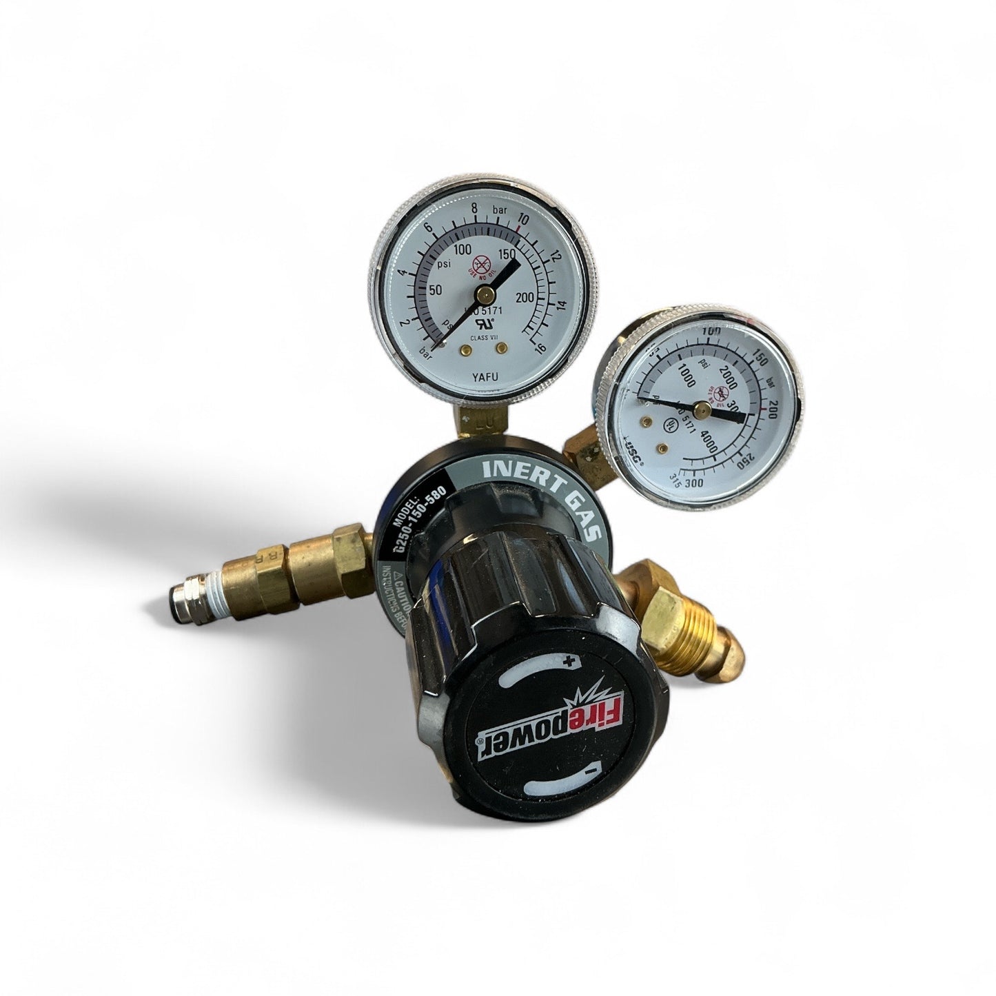 Firepower Inert Gas Regulator G250-150-580 w/ Outlet Extension (Best Offer!)