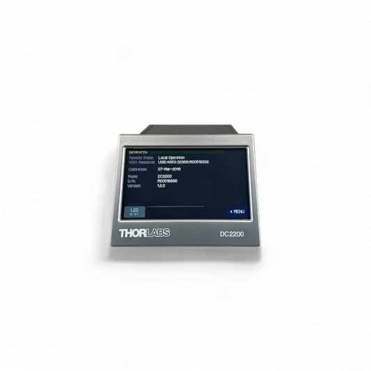 Thorlabs DC2200 High-Power LED Driver 1-Channel 50V 10A – No PSU, Tested