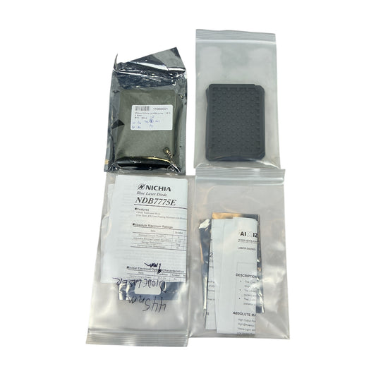 Laser Diode Lot – Nichia NDB7775E, 660nm 200mW, 650nm 500mW, Unknown – 24pcs