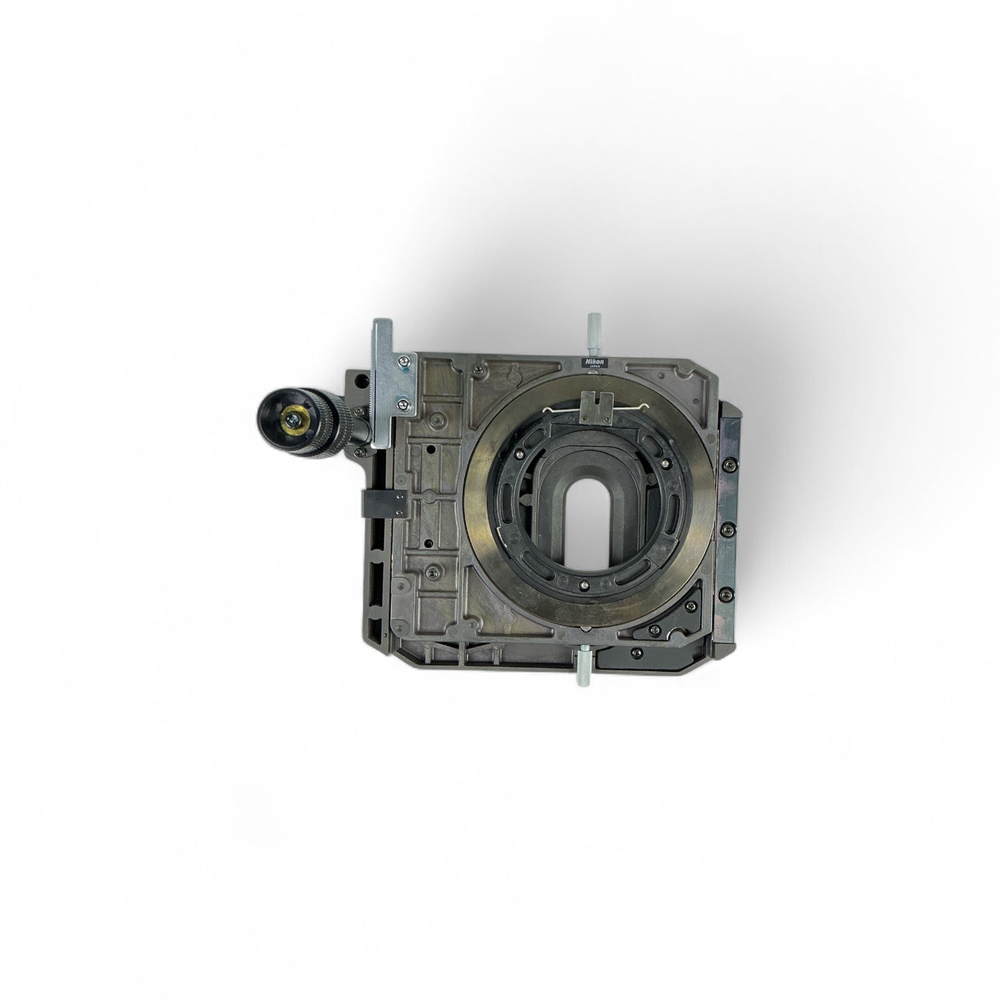 Nikon Eclipse E800 Mechanical Slide Stage with X/Y Controls