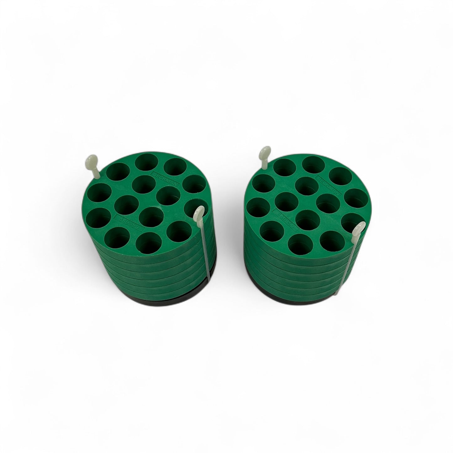 Beckman Coulter Tube Bucket Inserts 349950 Green Set of 4 (Best Offer!)