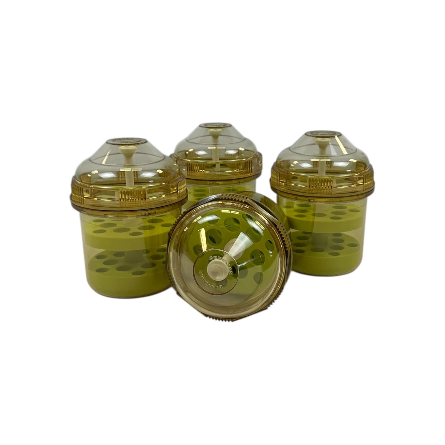 Beckman Centrifuge Rotor Test Tube Adapter with Beckman Case 10-20 Set of 4 (Best Offer!)