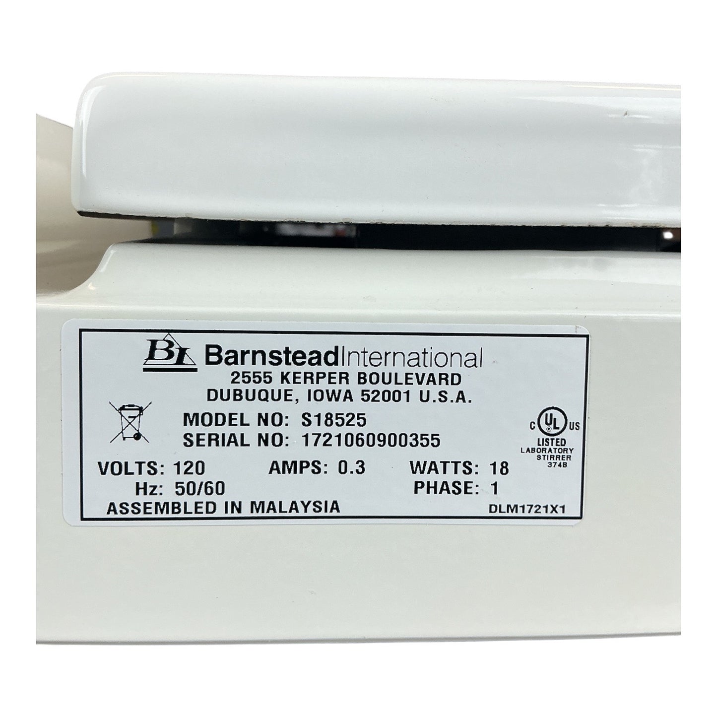 Barnstead Thermolyne Nuova S18525 Magnetic Stirrer Mixer (Best Offer!)