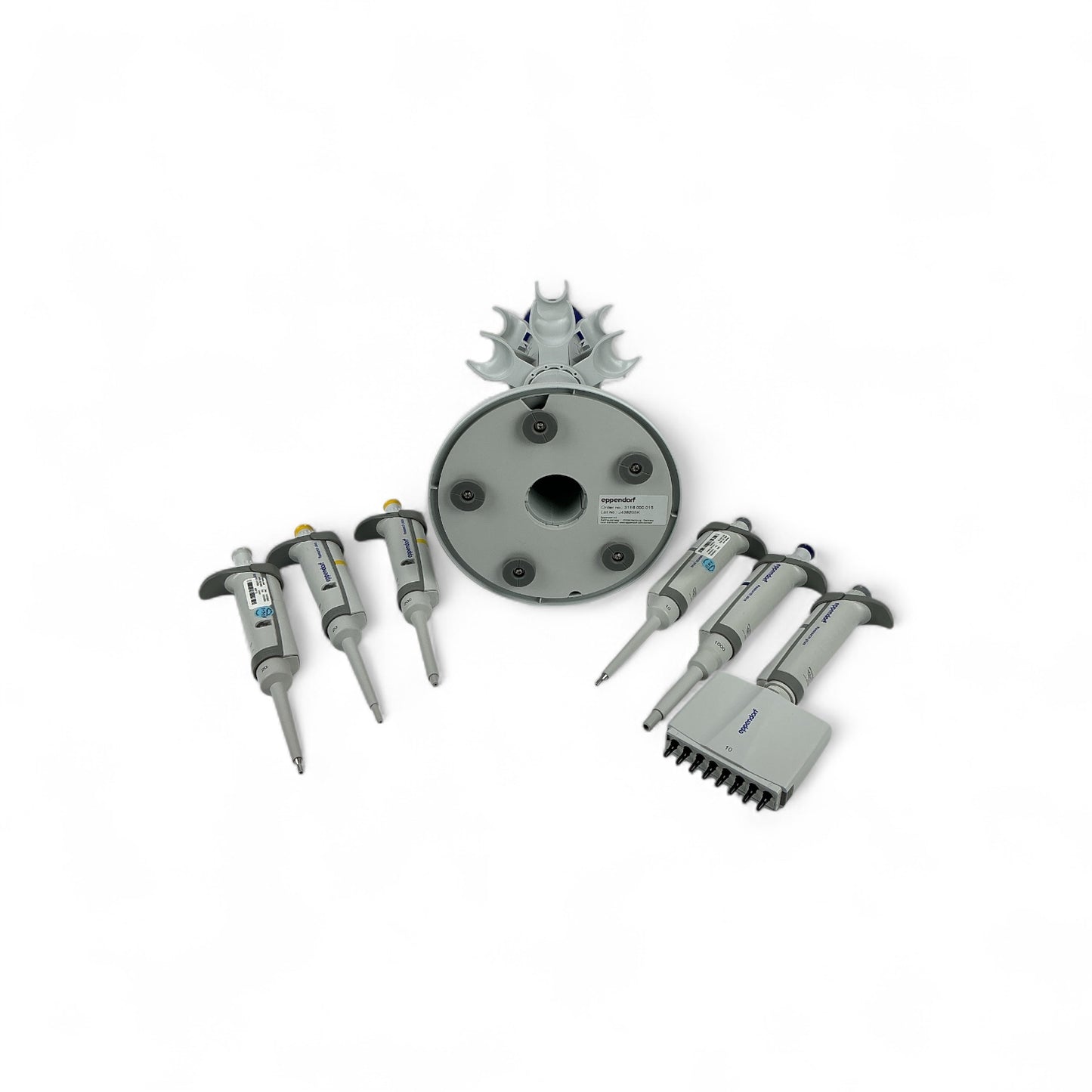 Eppendorf Research Plus Pipette Set with Carousel Stand – 6 Piece